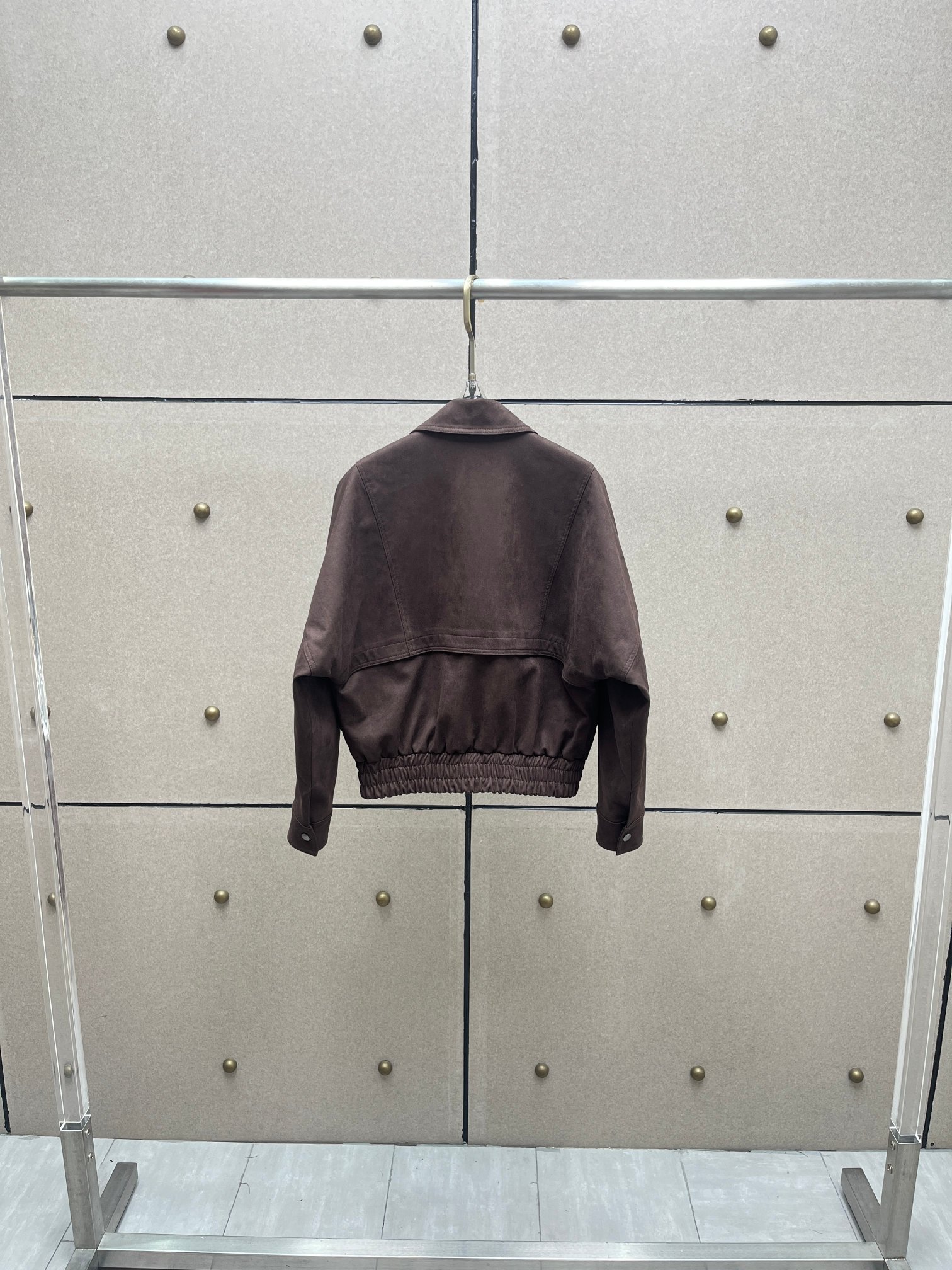 ❤️仿皮斜袋夹克外套！ SML