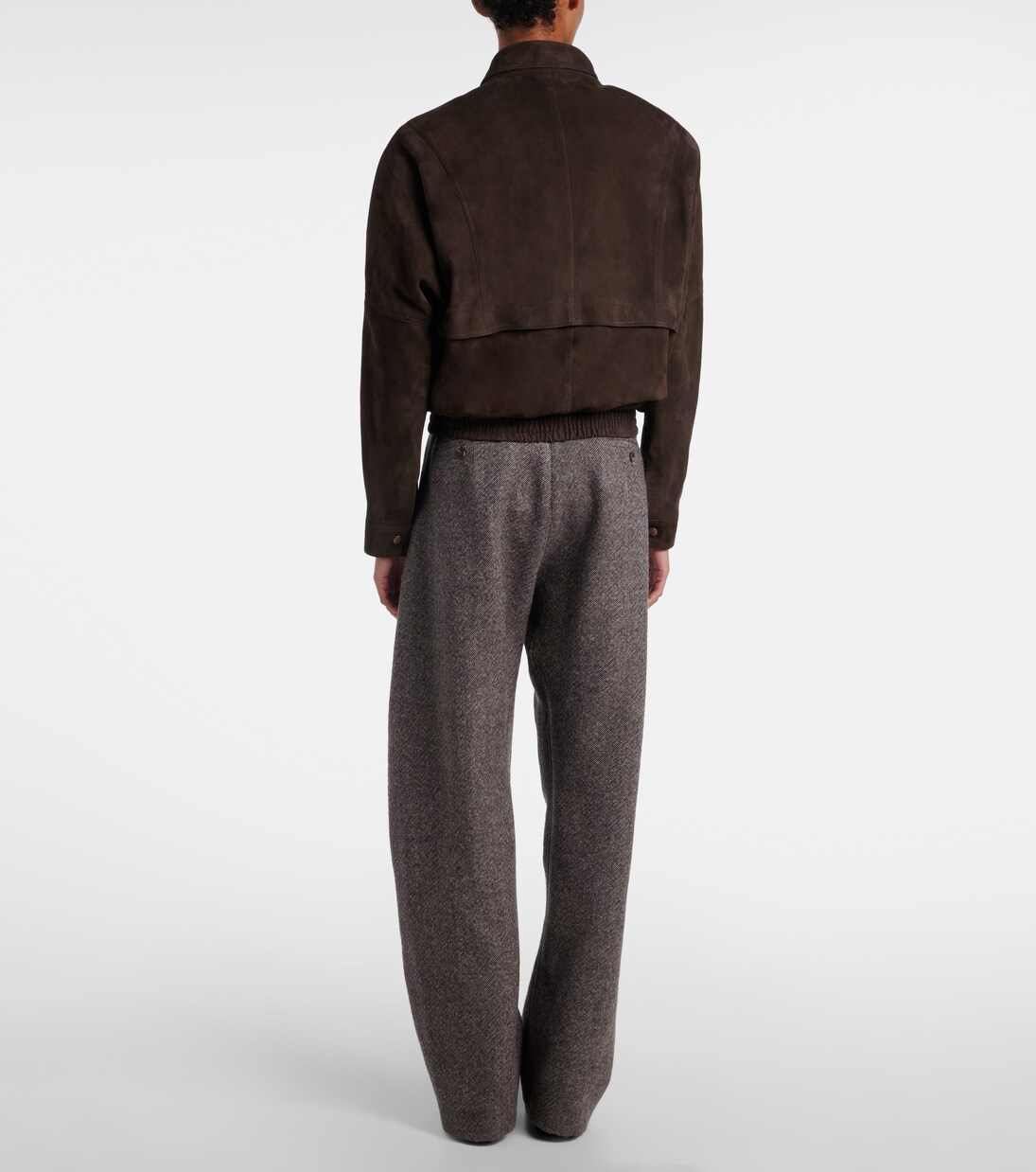 ❤️仿皮斜袋夹克外套！ SML