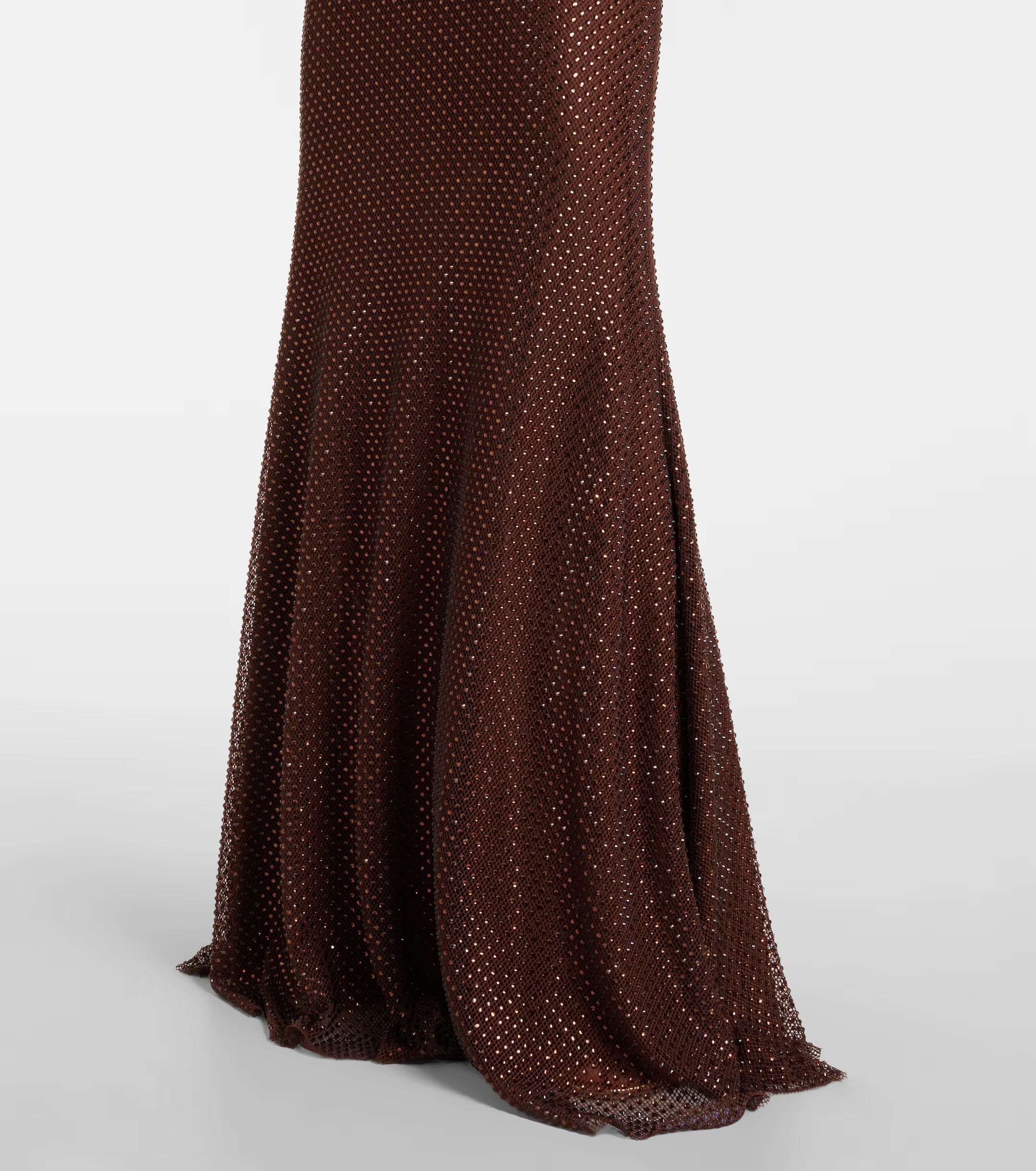 ❤️定制染色加长烫钻连衣裙！SML