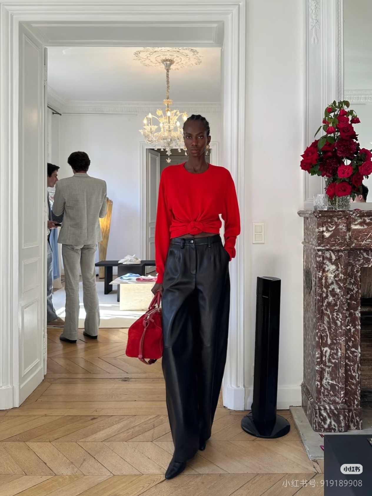 ♥️magda 打结纽花羊毛针织上衣！100％羊毛 两色 SML