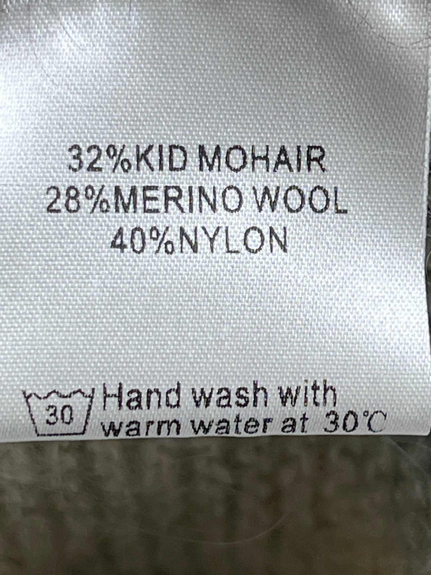 ❤️迷彩印花勾烂薄毛衣！羊毛马海毛混纺纱线 SML