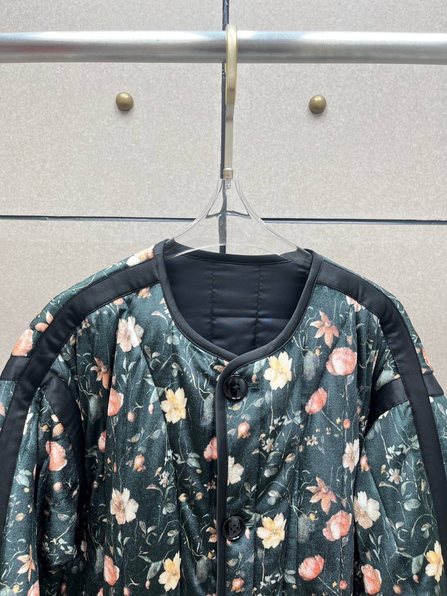 ❤️绒布印花两面穿棉衣！双面可穿 SML