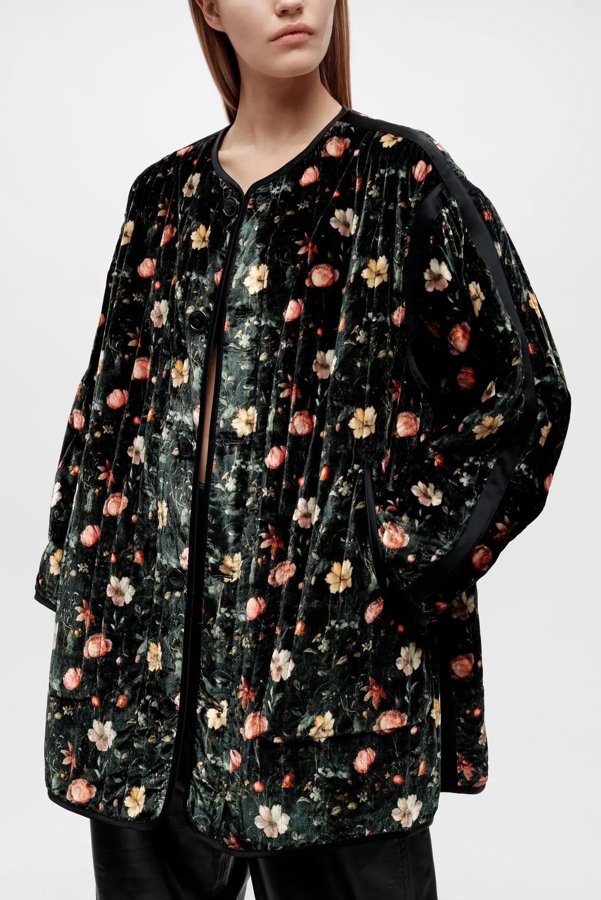 ❤️绒布印花两面穿棉衣！双面可穿 SML