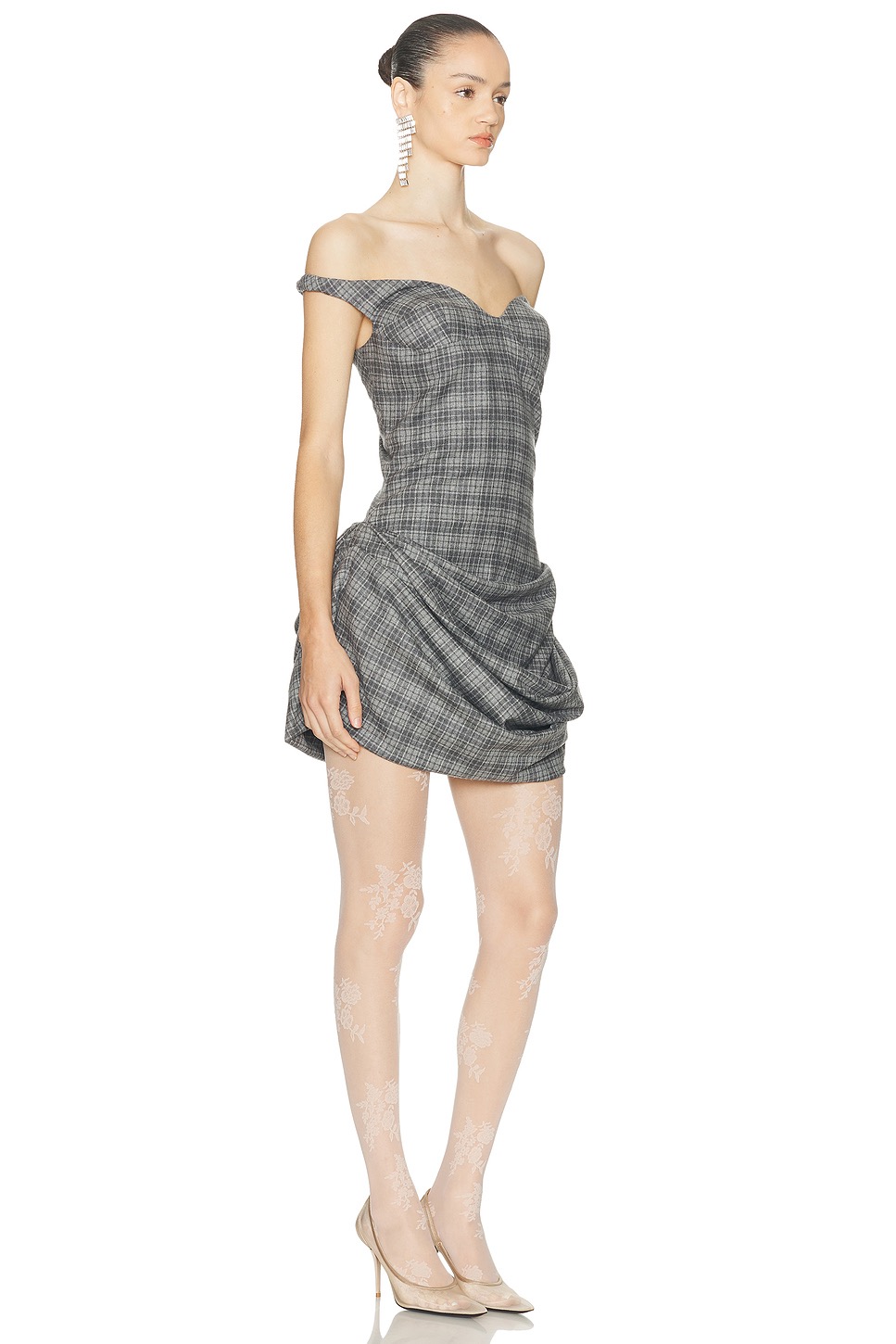 ❤️magda 定制面料露肩连衣裙！ SML