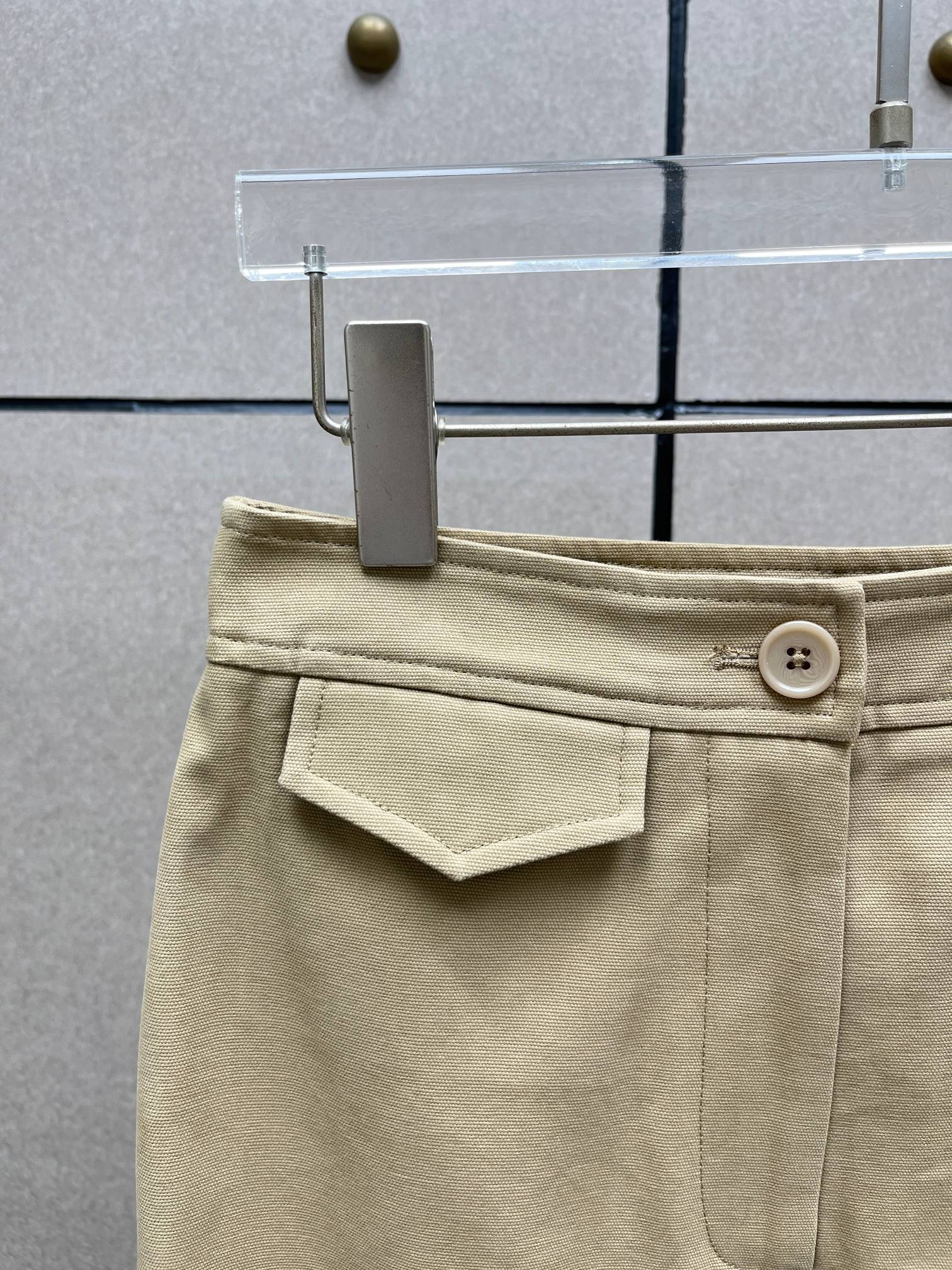 ❤️棉质高腰直筒裤！棉 两色 SML