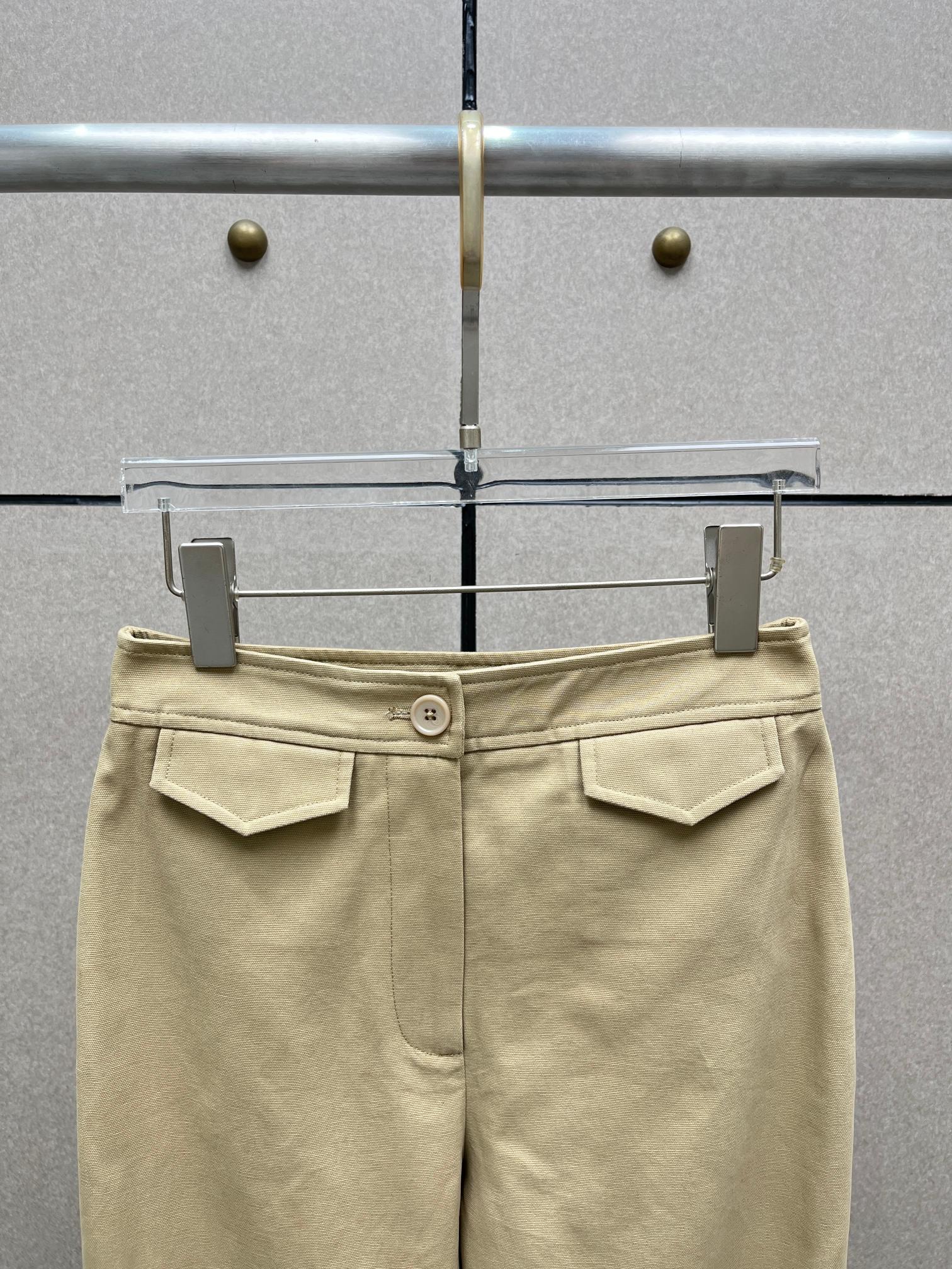 ❤️棉质高腰直筒裤！棉 两色 SML