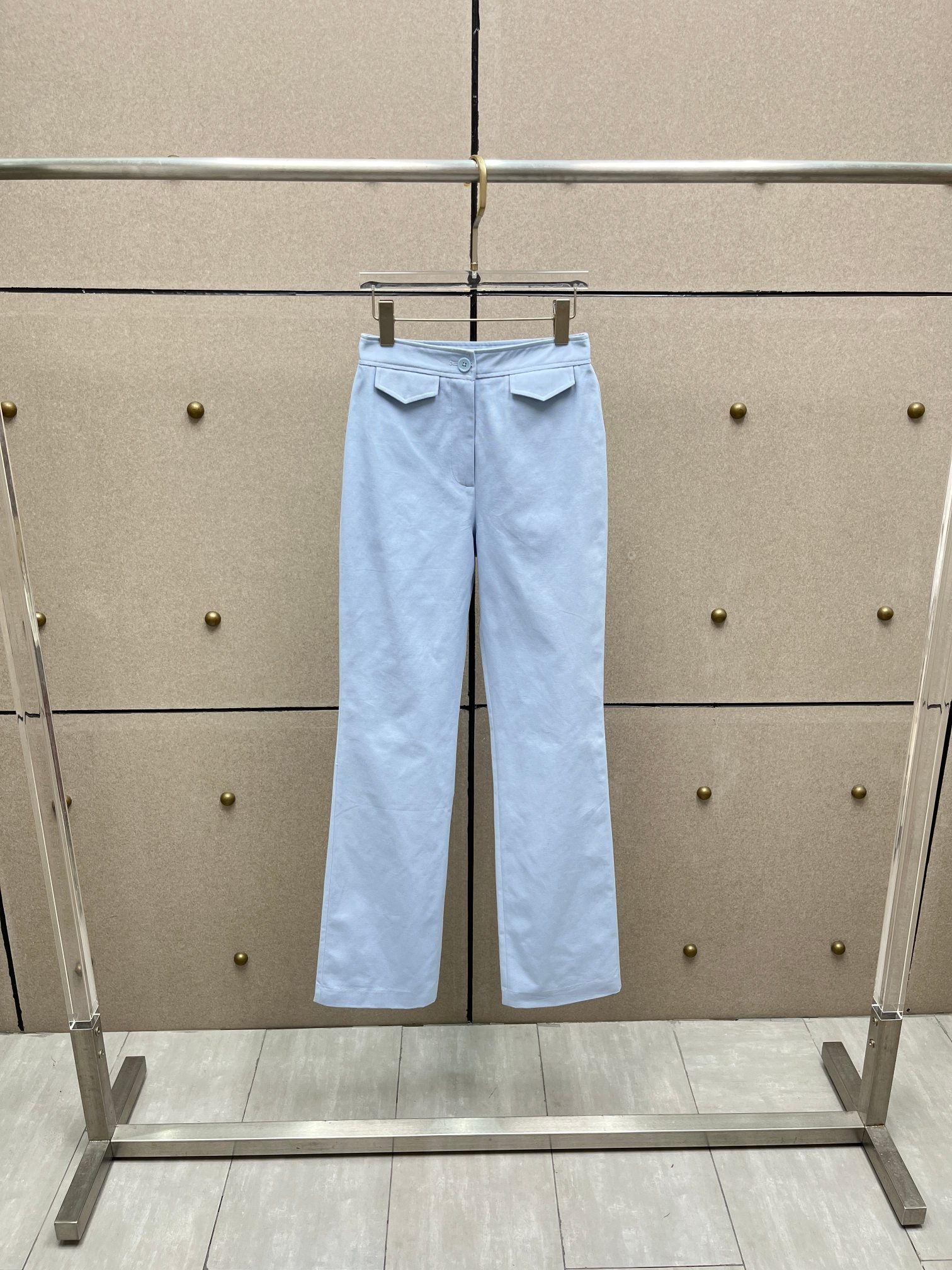 ❤️棉质高腰直筒裤！棉 两色 SML