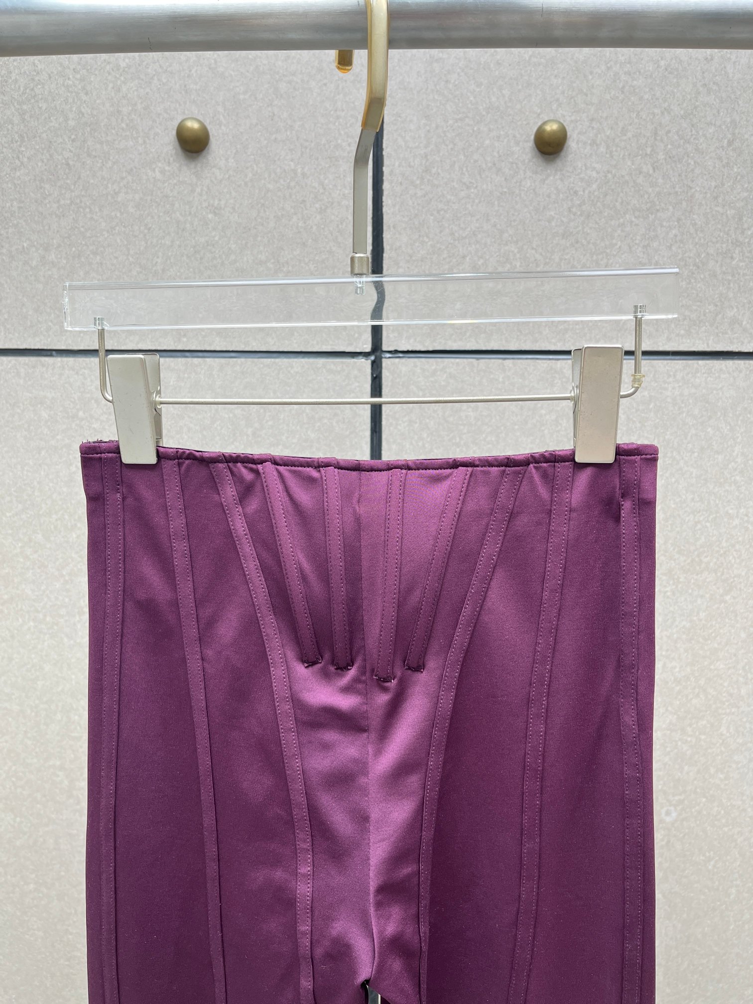 ❤️mugle 鱼骨踩脚修身裤！新色 SML