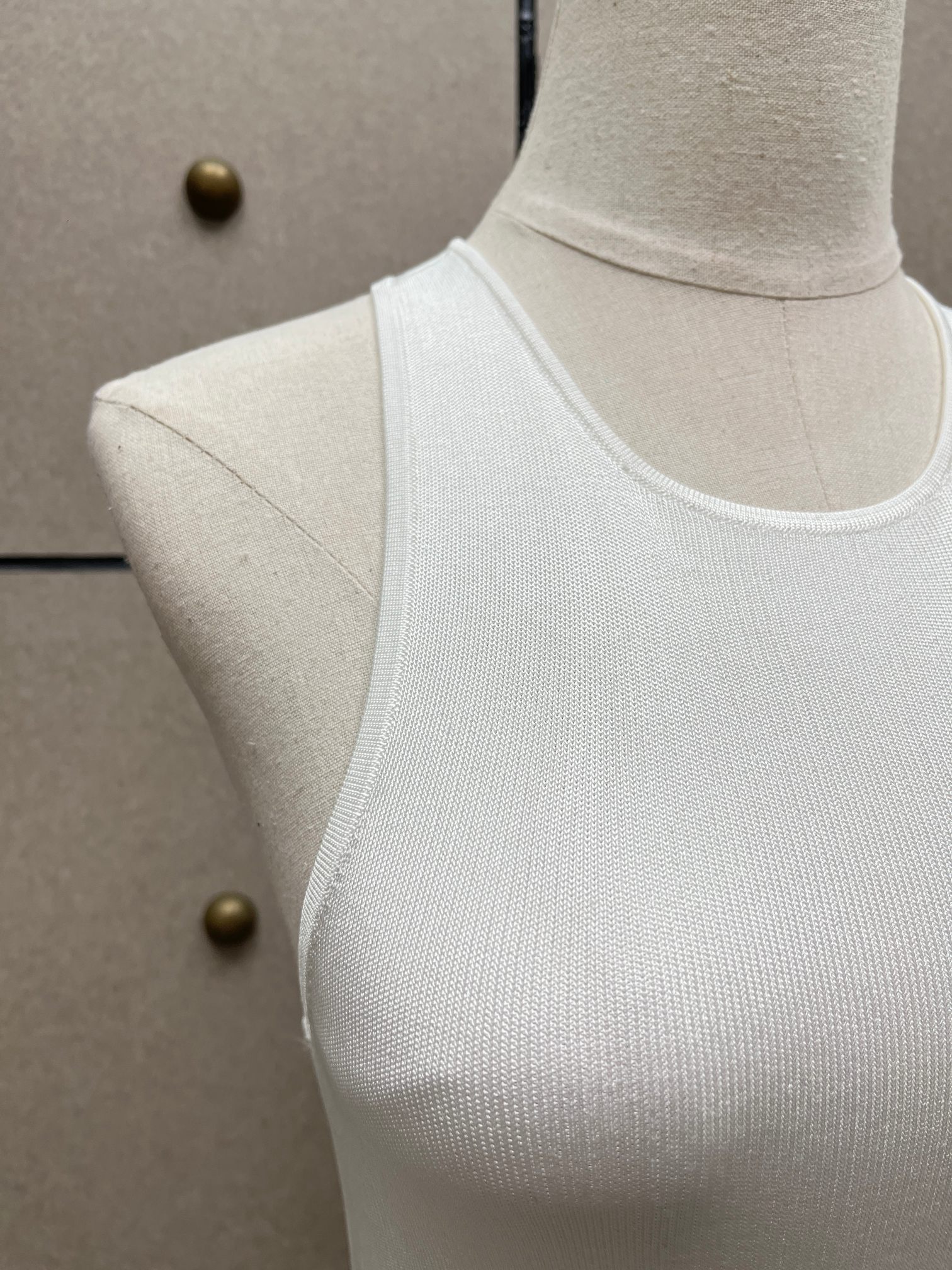 ❤️凉感冰丝针织密织长连衣裙！SML