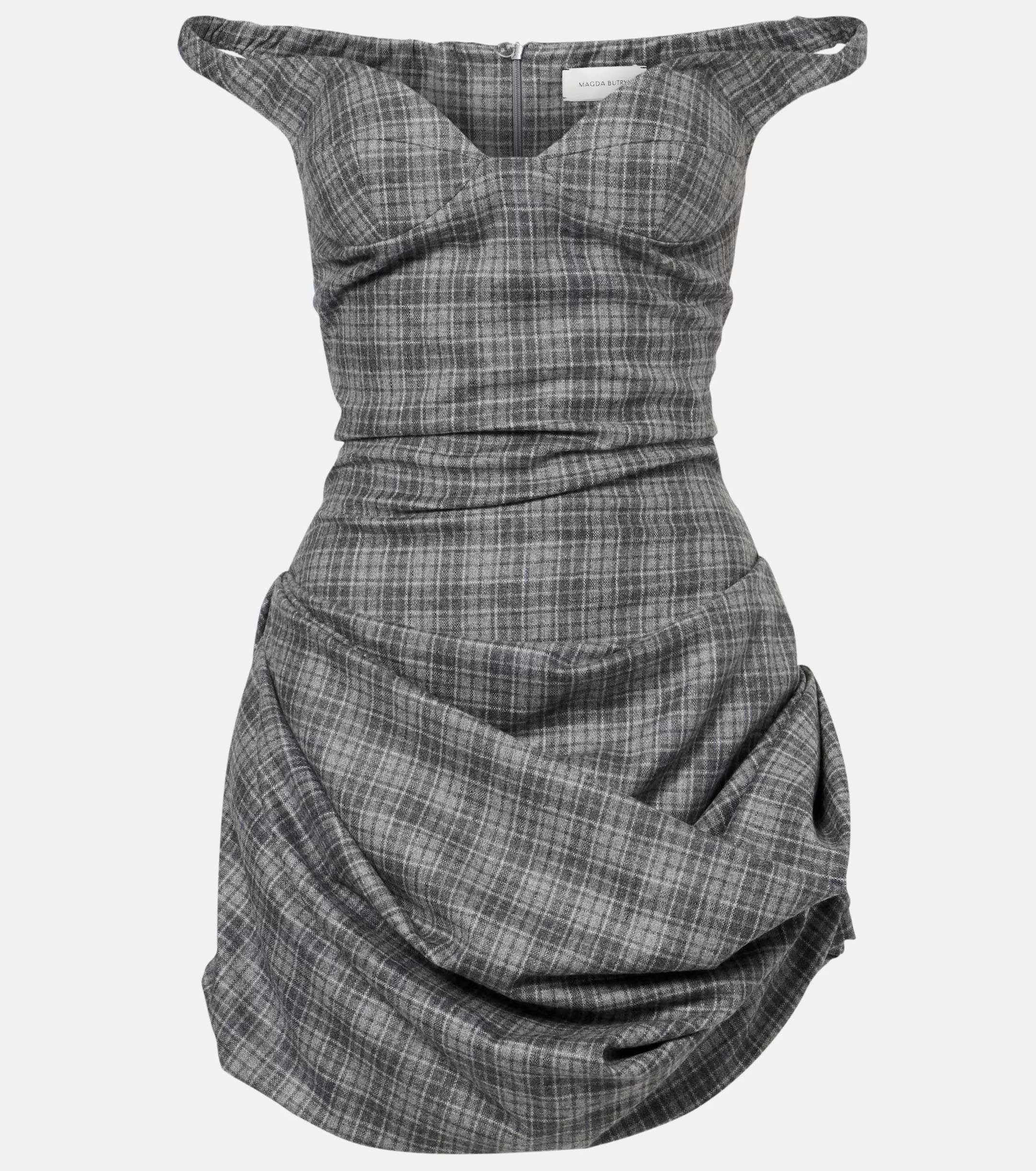 ❤️magda 定制面料露肩连衣裙！ SML