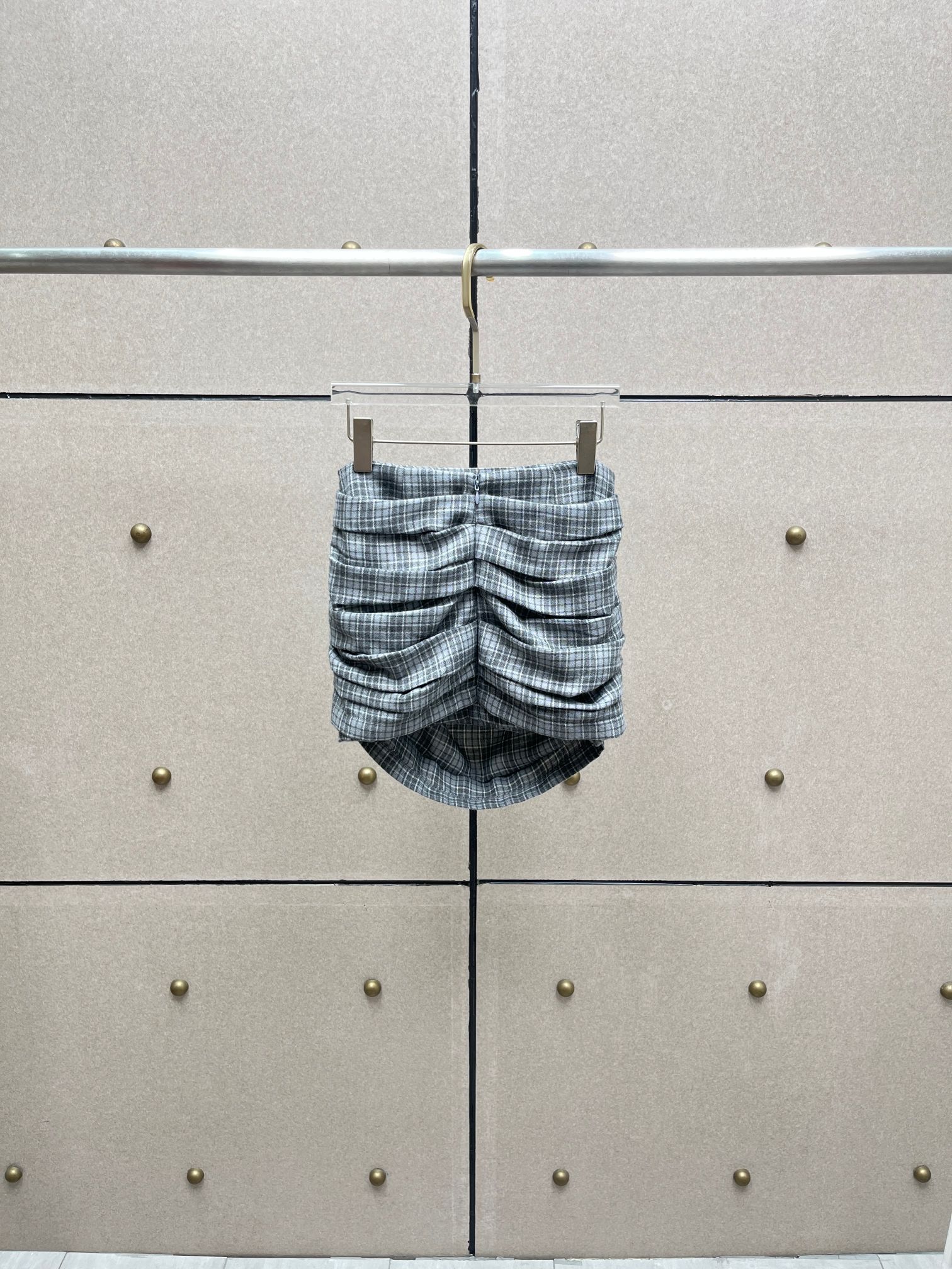 ❤️定制面料收褶半裙！SML