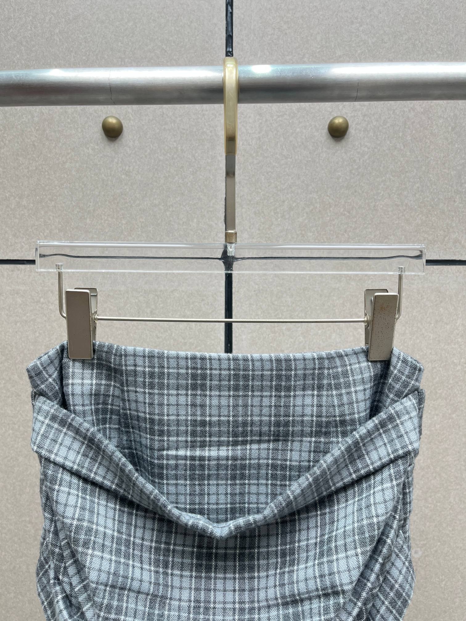 ❤️定制面料收褶半裙！SML