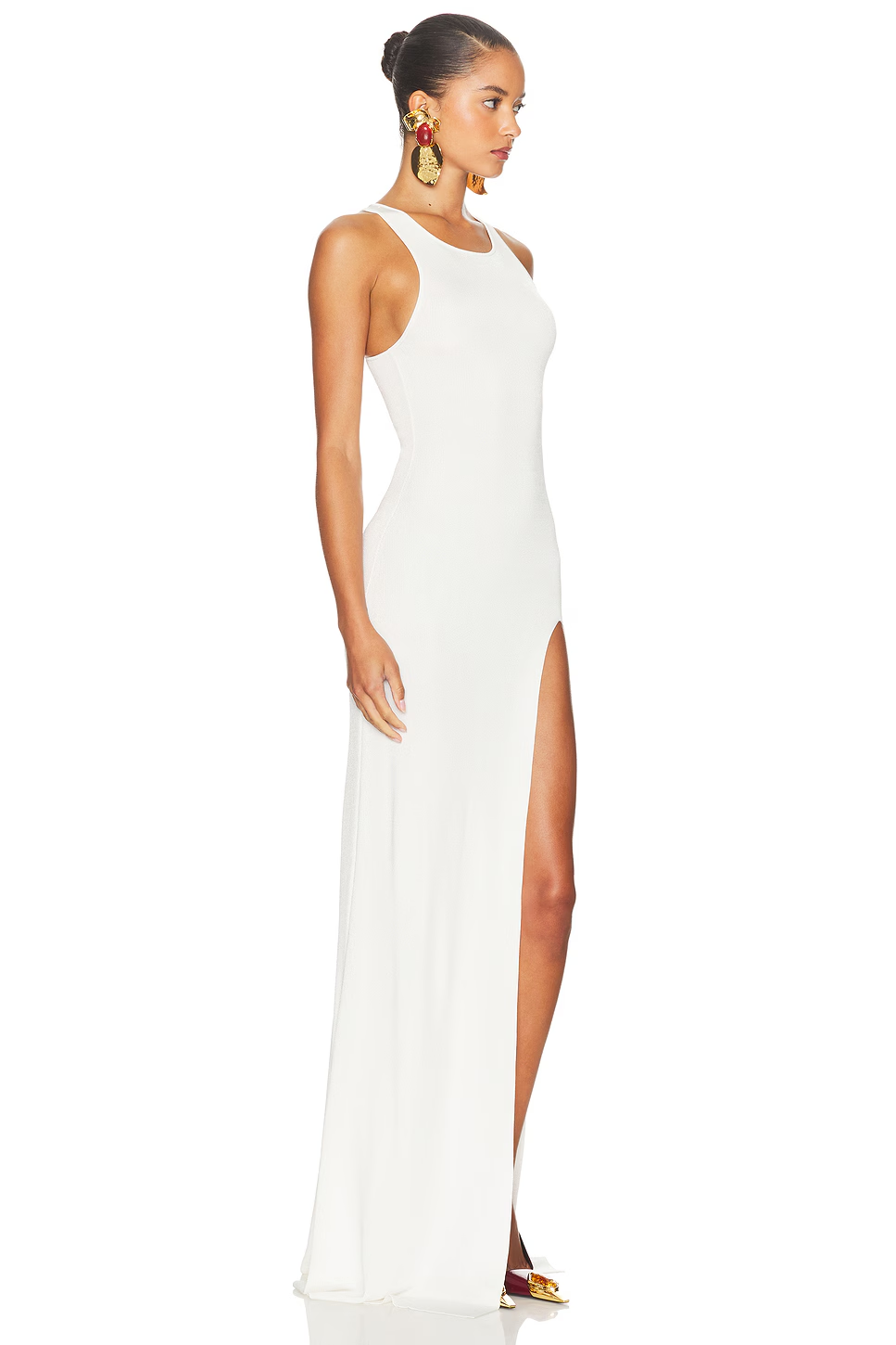 ❤️凉感冰丝针织密织长连衣裙！SML