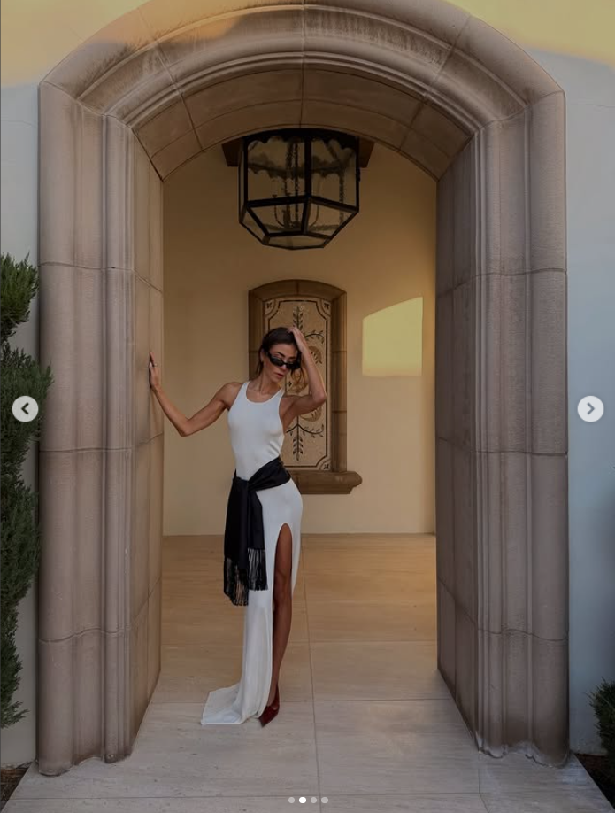 ❤️凉感冰丝针织密织长连衣裙！SML