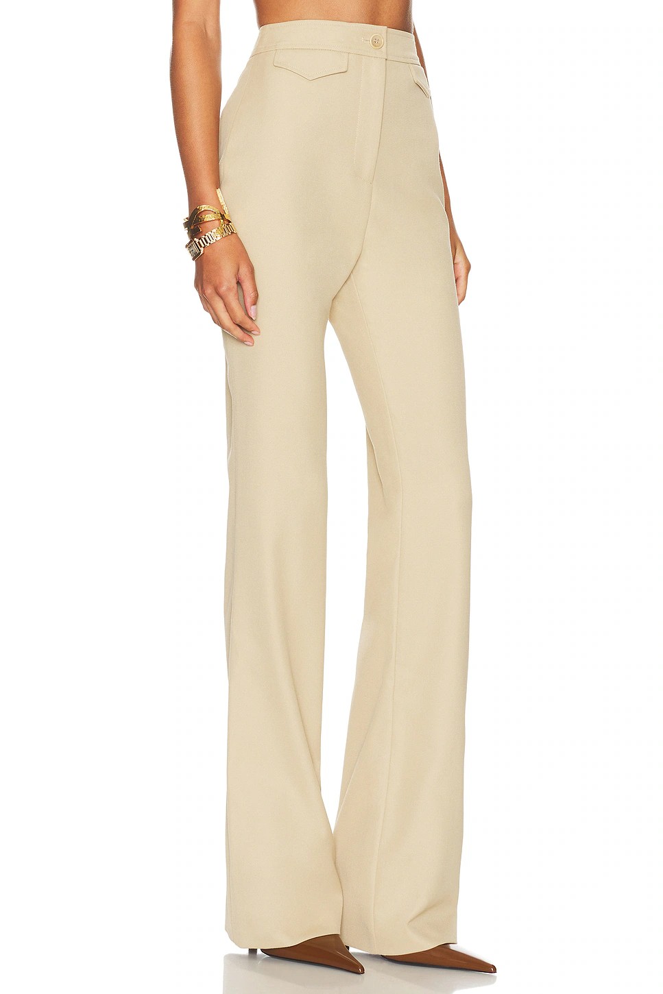 ❤️棉质高腰直筒裤！棉 两色 SML