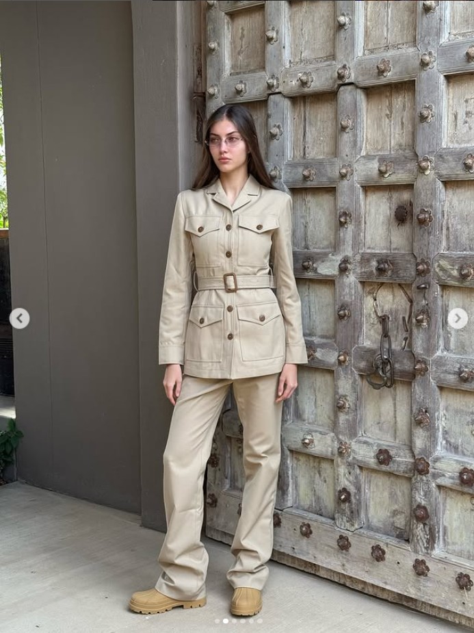 ❤️棉质高腰直筒裤！棉 两色 SML