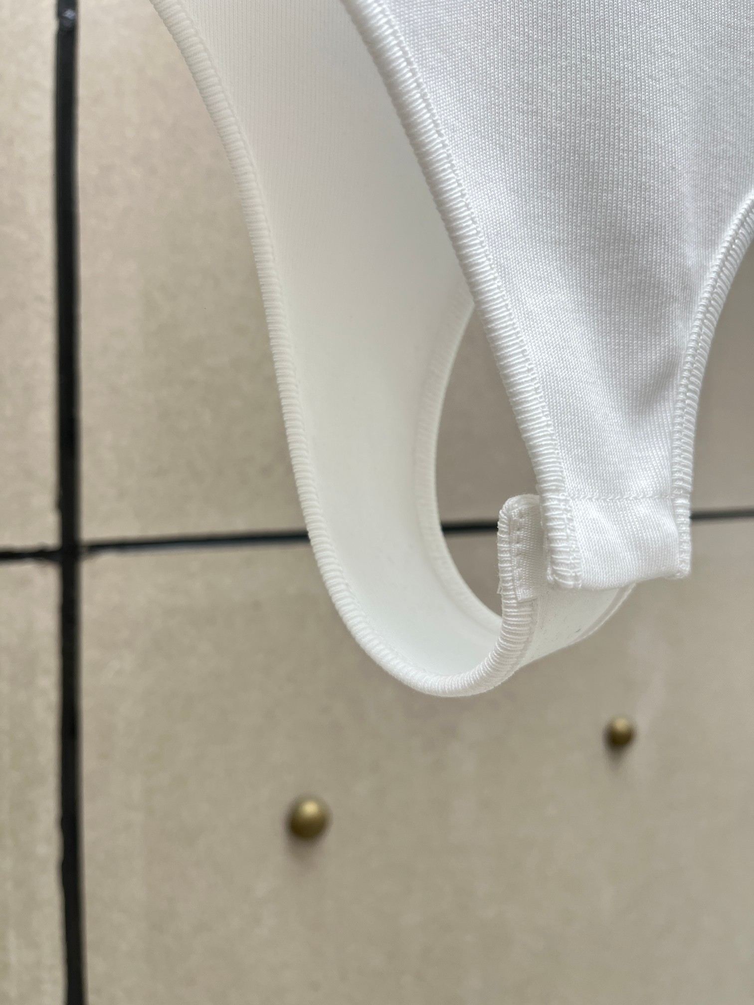 ❤️螺纹刺绣圆肩连体衣！棉 两色 SML