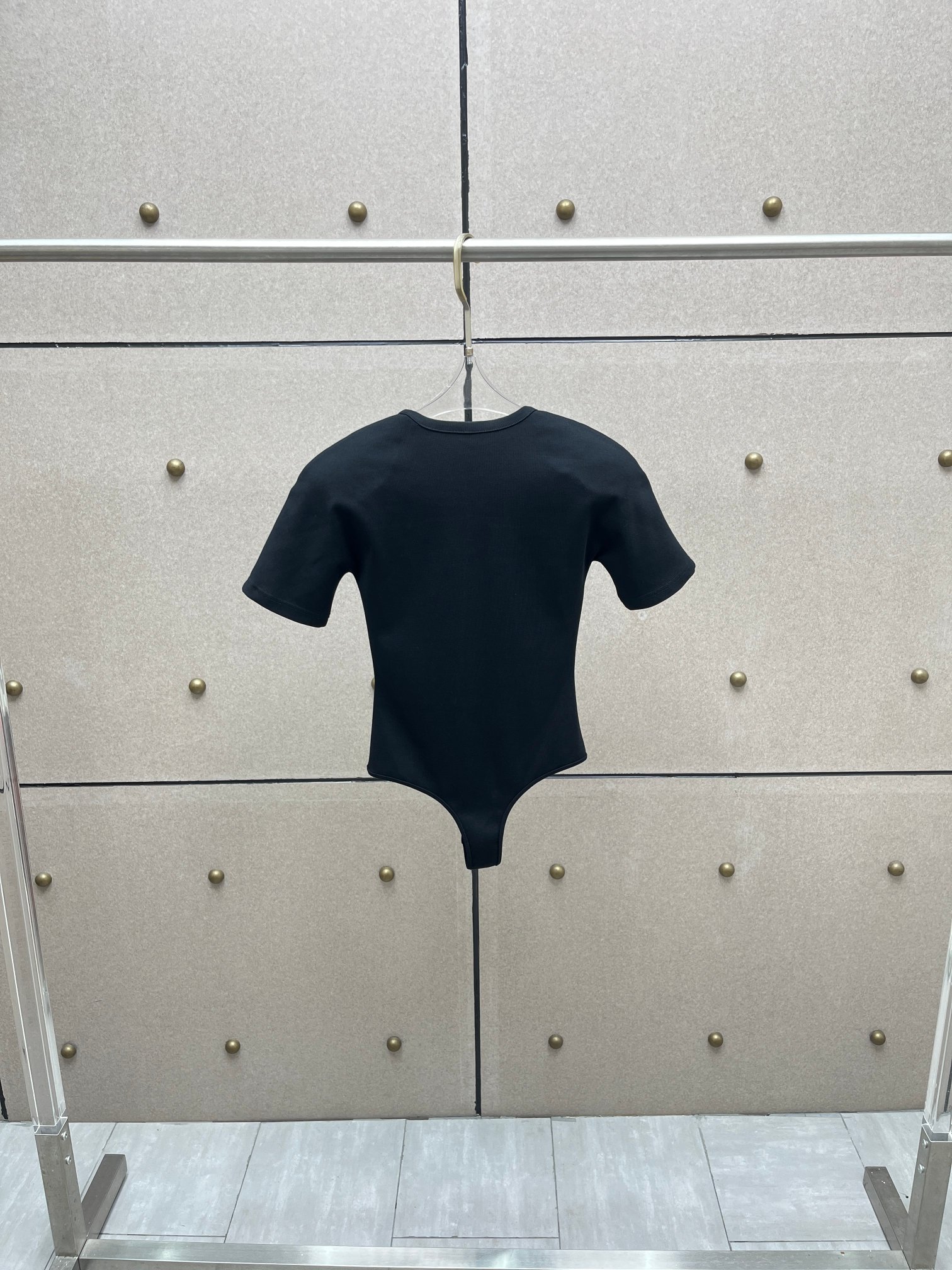 ❤️螺纹刺绣圆肩连体衣！棉 两色 SML