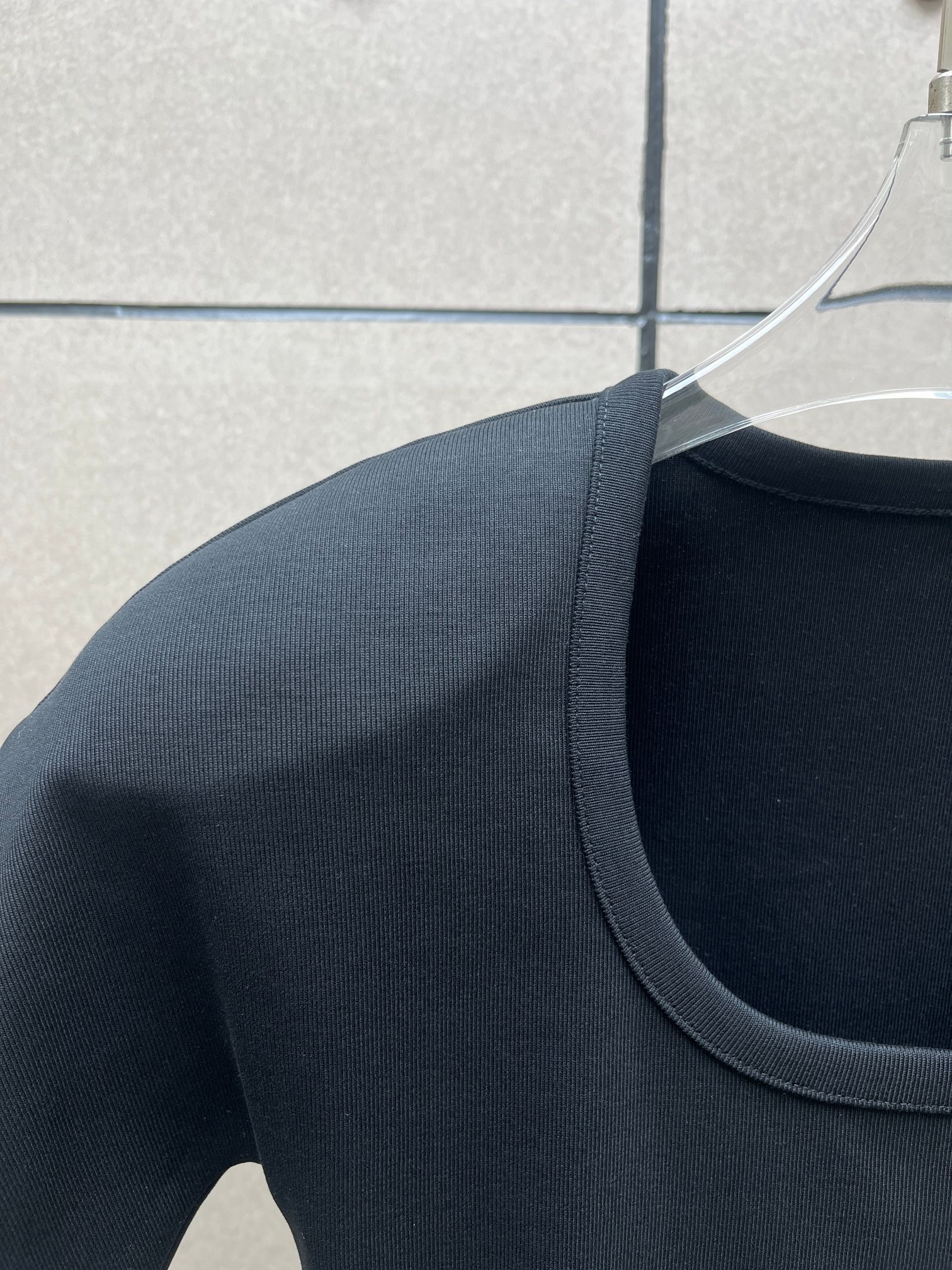 ❤️螺纹刺绣圆肩连体衣！棉 两色 SML