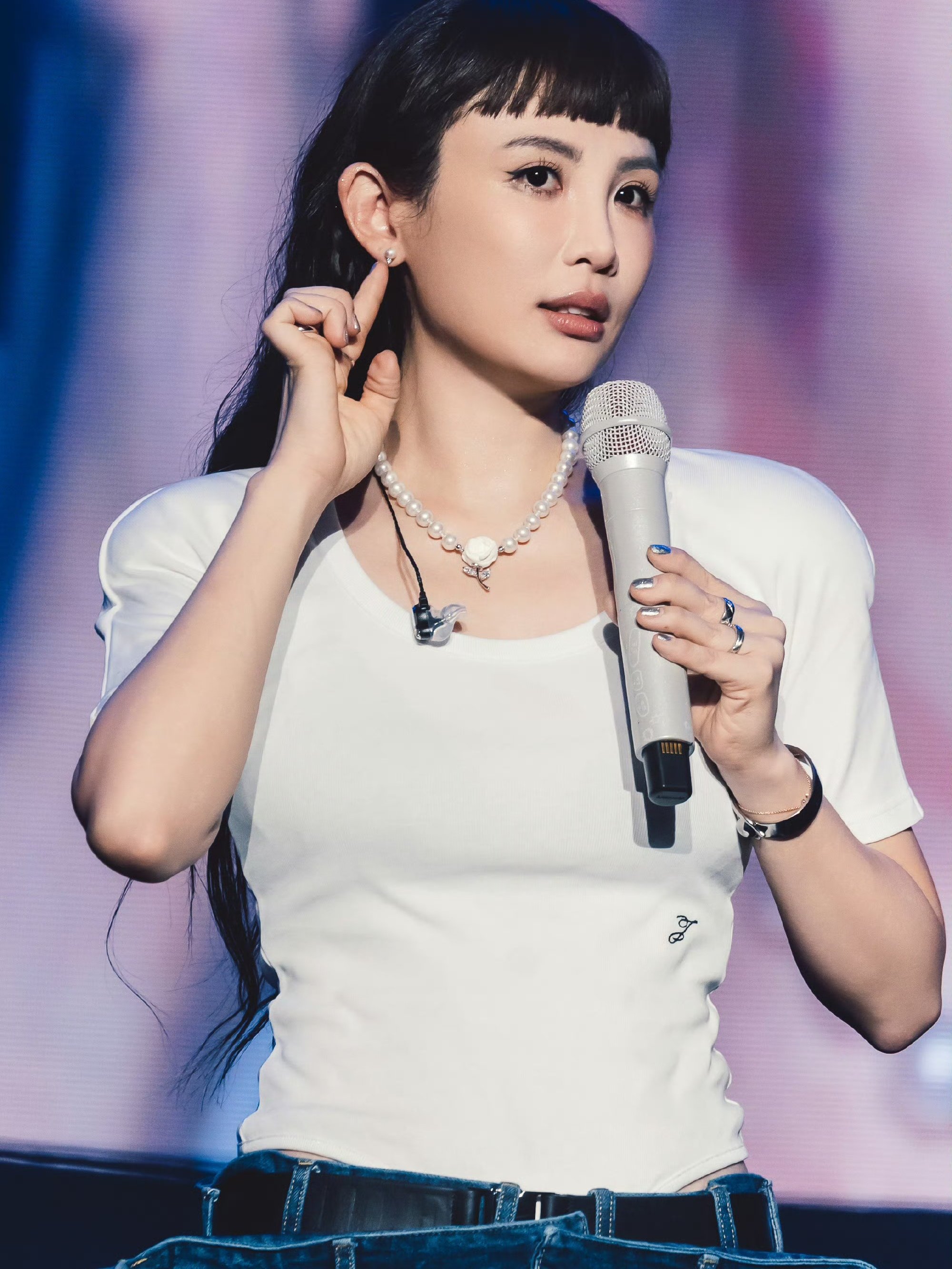 ❤️螺纹刺绣圆肩连体衣！棉 两色 SML