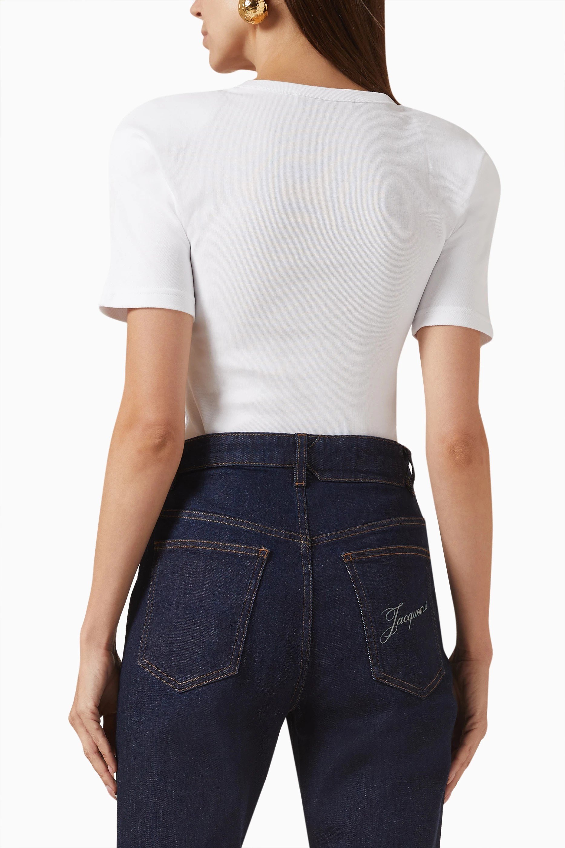 ❤️螺纹刺绣圆肩连体衣！棉 两色 SML