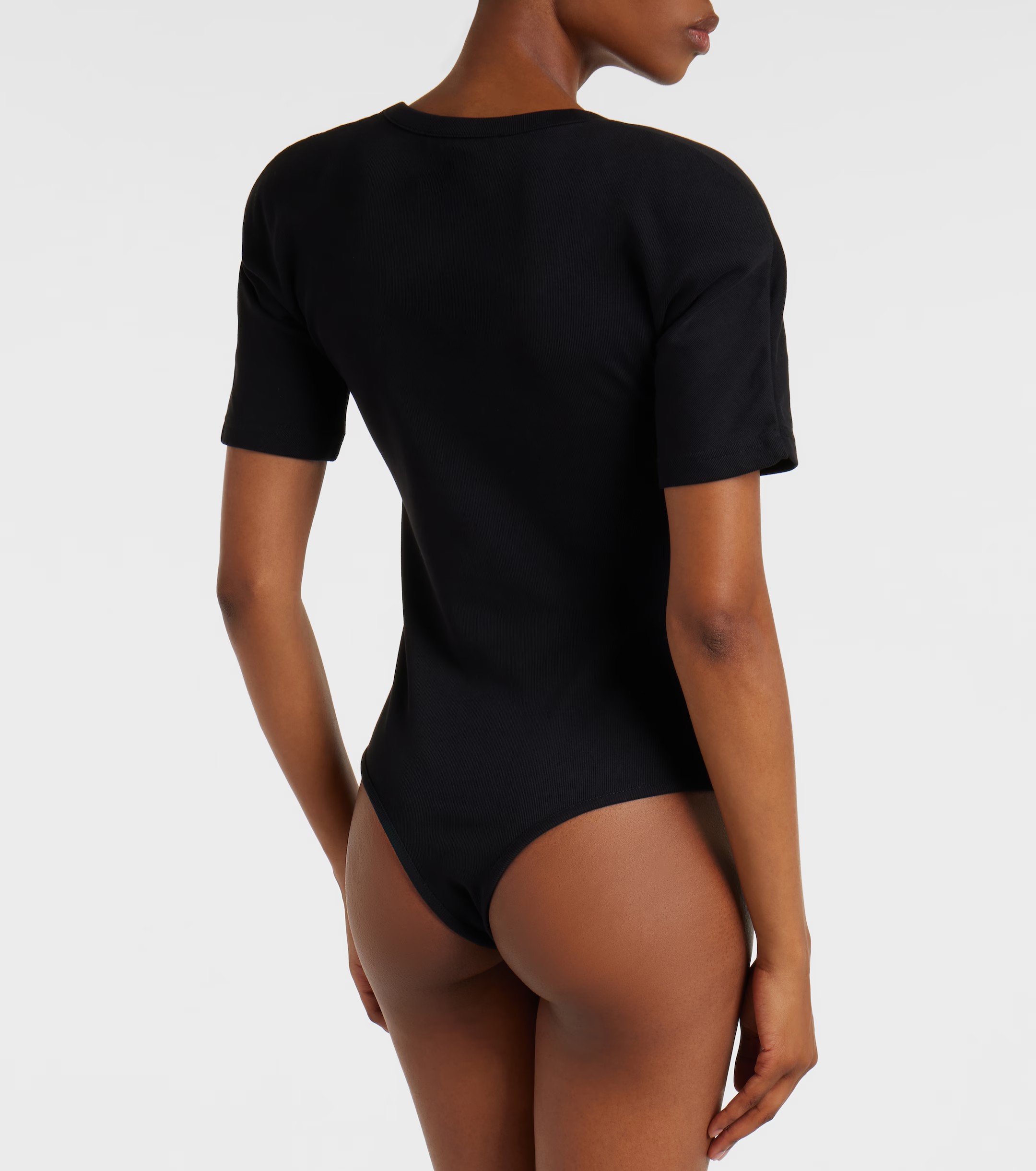 ❤️螺纹刺绣圆肩连体衣！棉 两色 SML