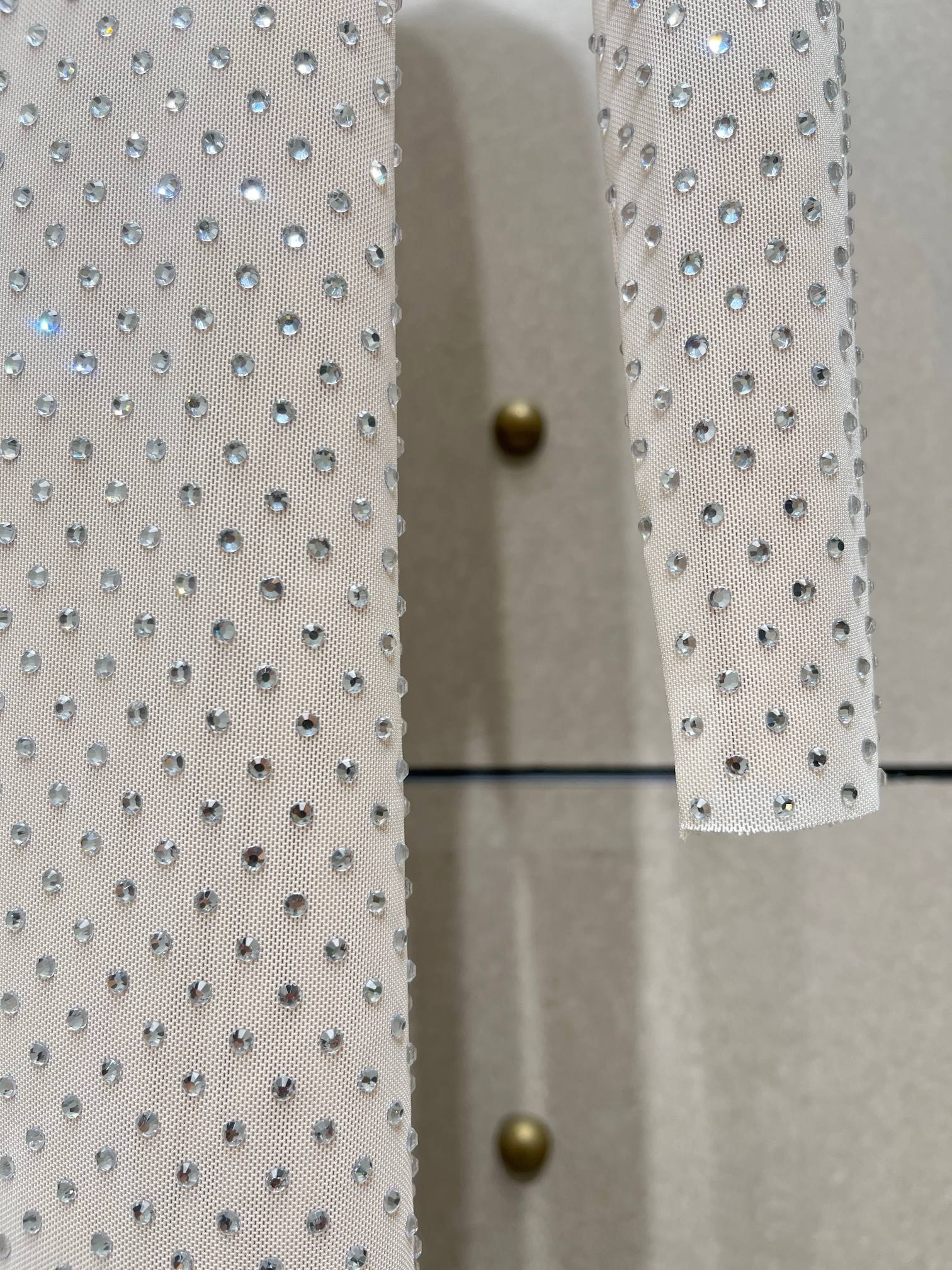 ❤️蕾丝拼接烫钻连衣裙！SML