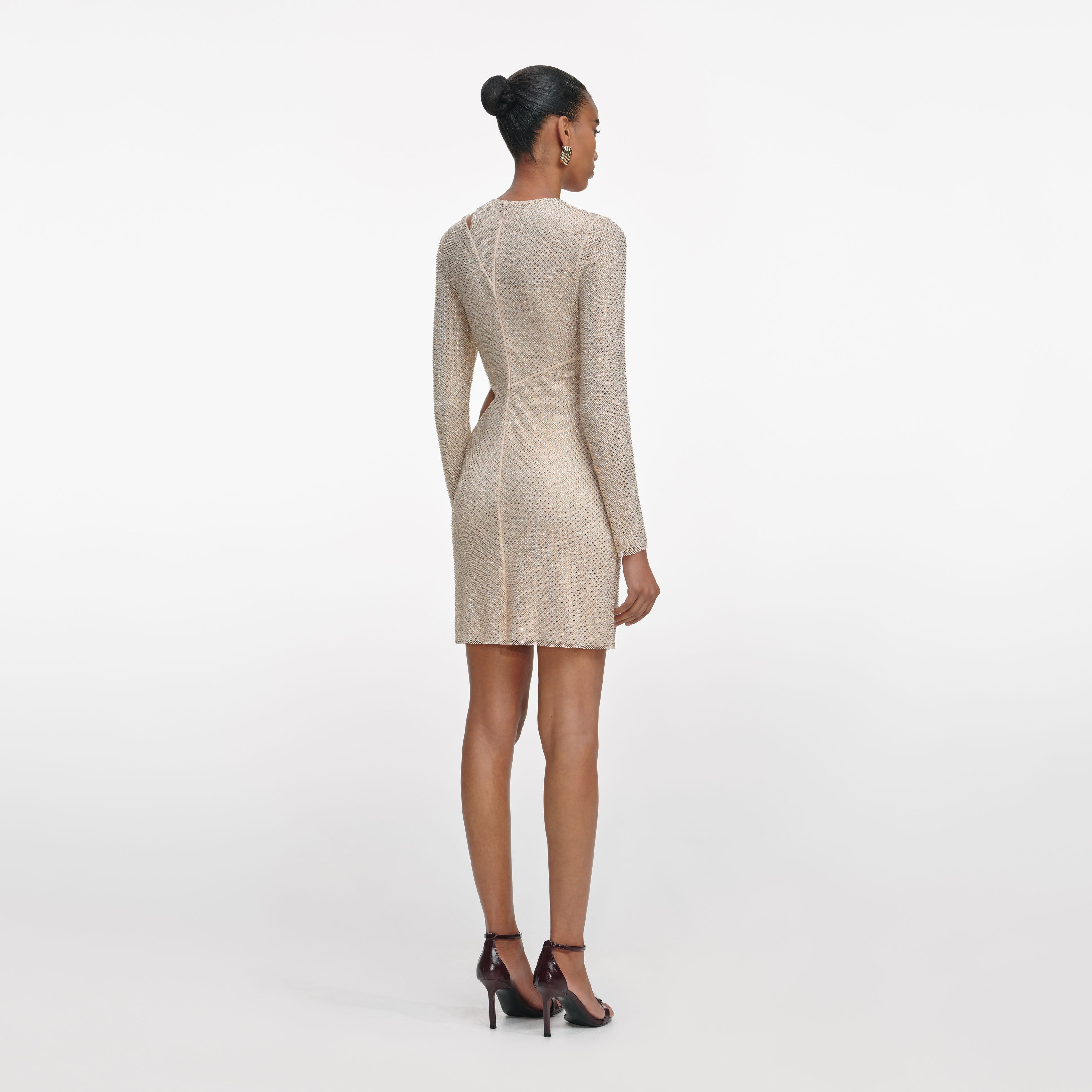 ❤️蕾丝拼接烫钻连衣裙！SML