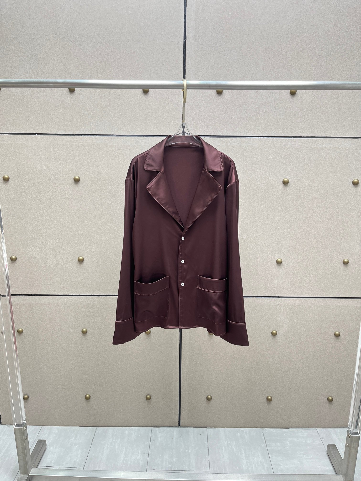 ❤️缎布翻领上衣！SML