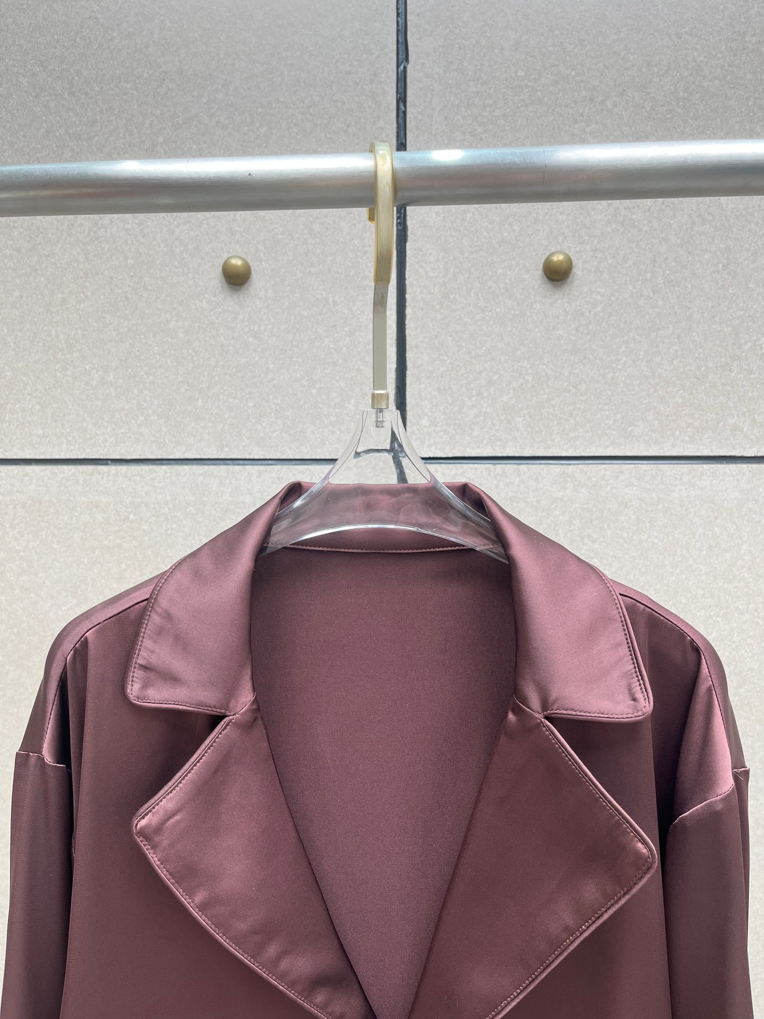 ❤️缎布翻领上衣！SML