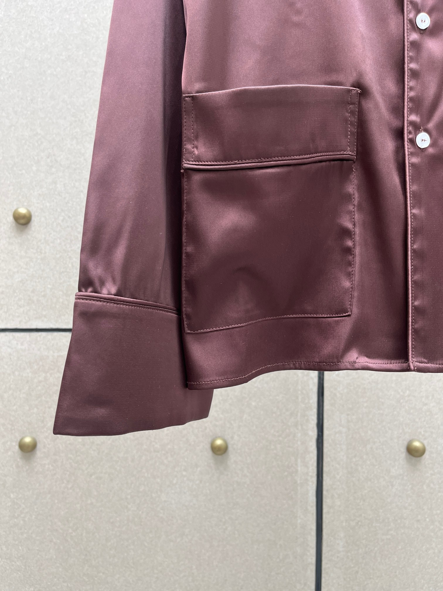 ❤️缎布翻领上衣！SML