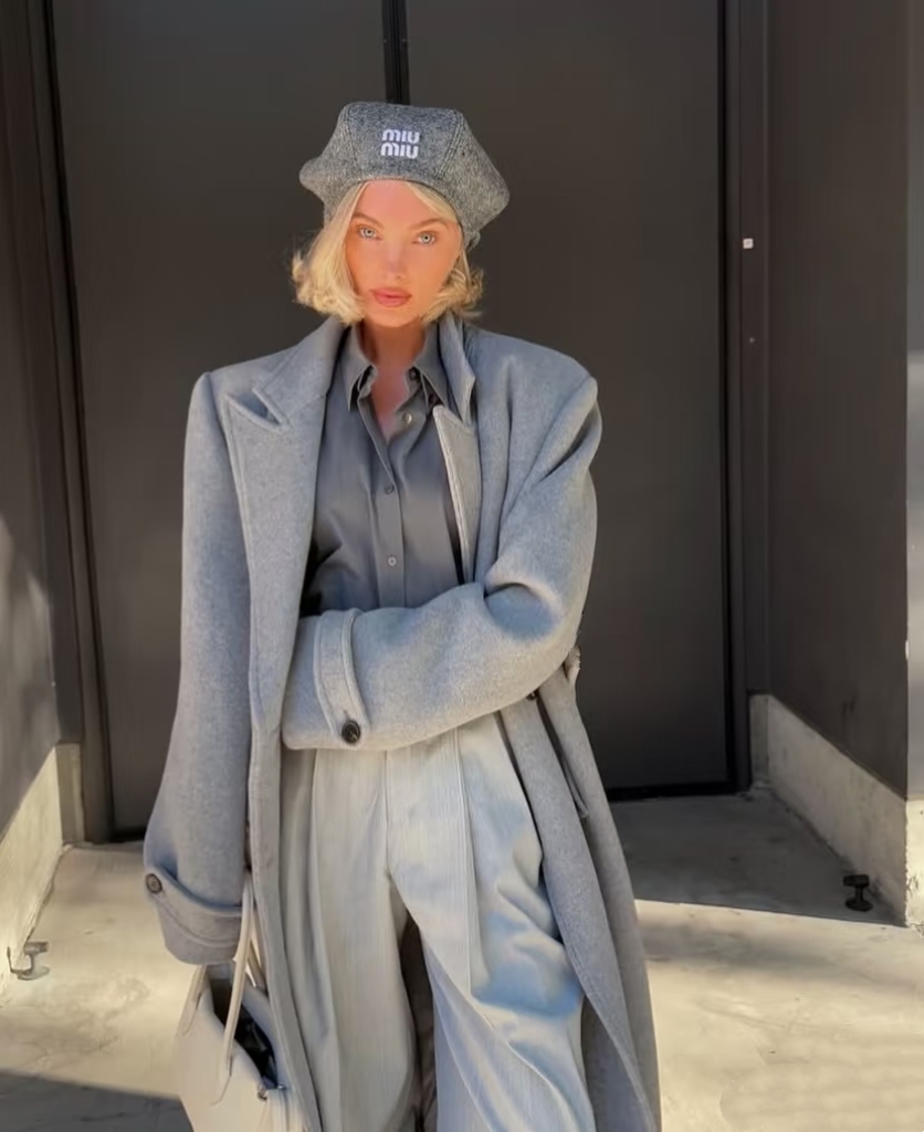 ❤️双排扣系腰带羊毛大衣！羊毛混纺 两色 SML