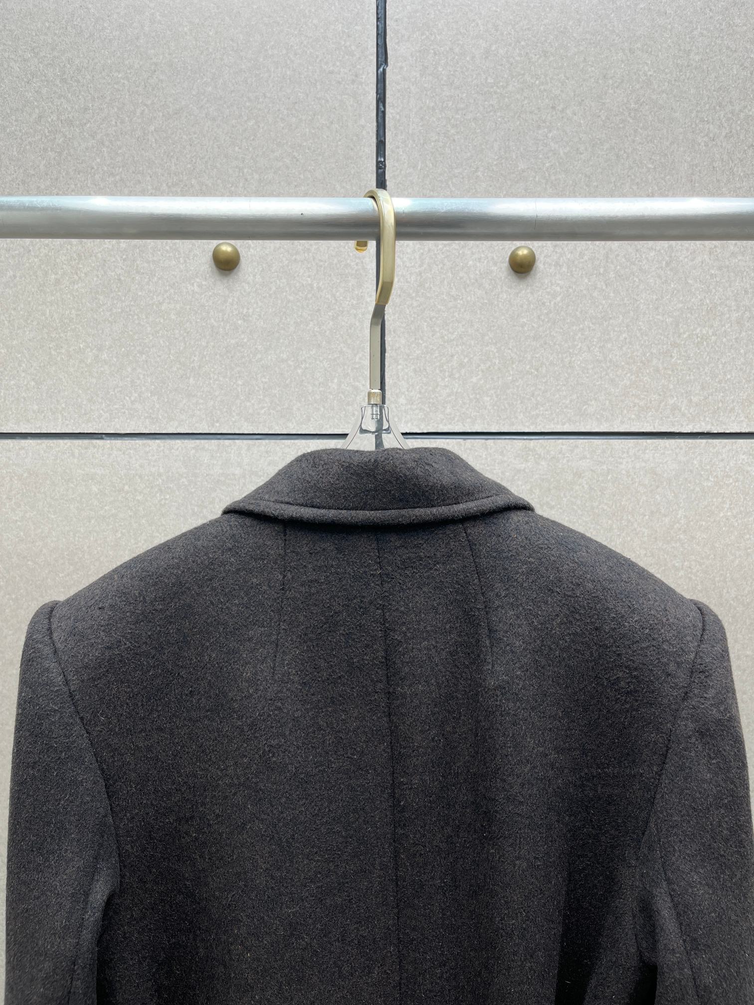 ❤️双排扣系腰带羊毛大衣！羊毛混纺 两色 SML