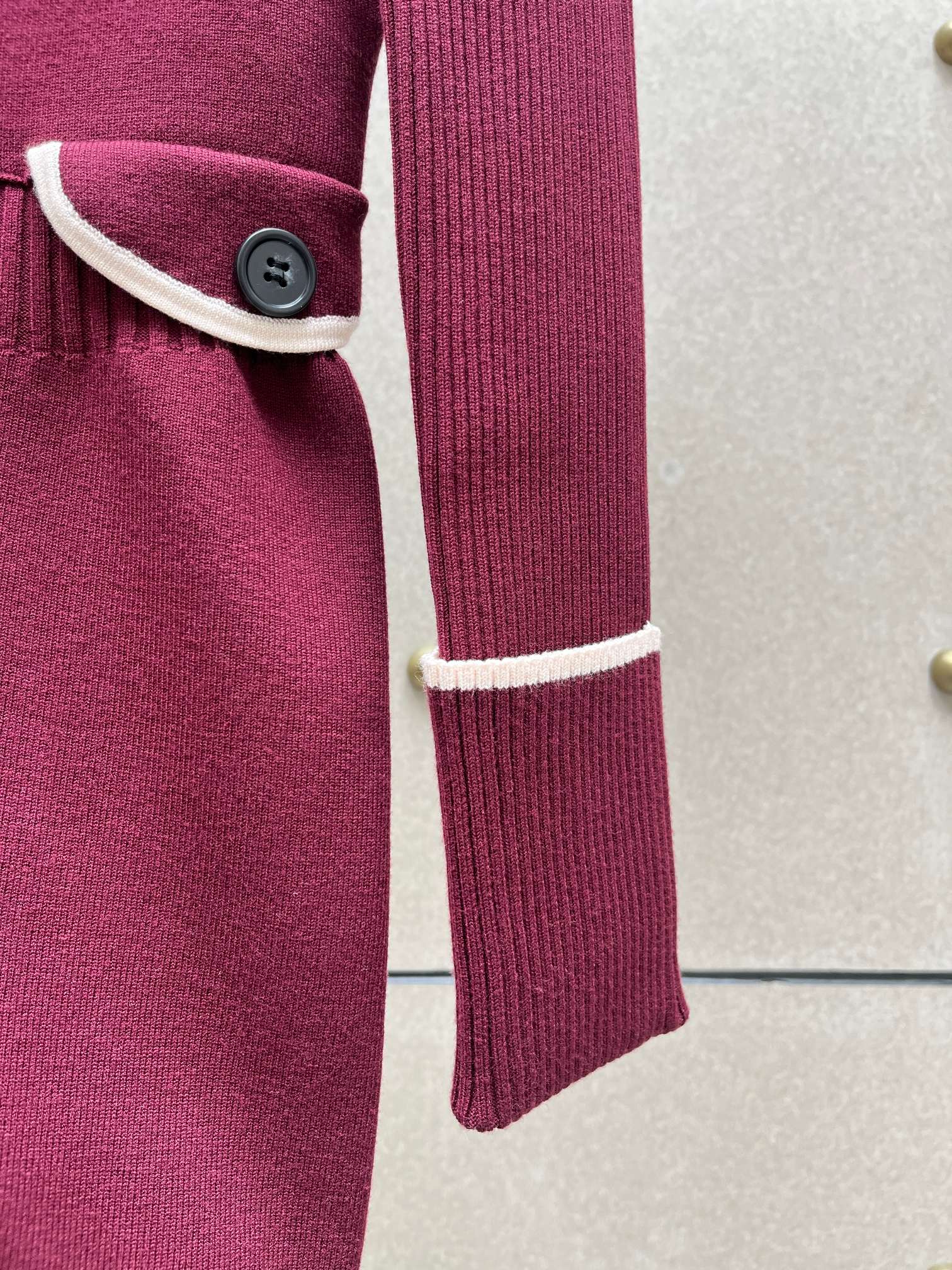 ❤️翻领针织连体裤！SML