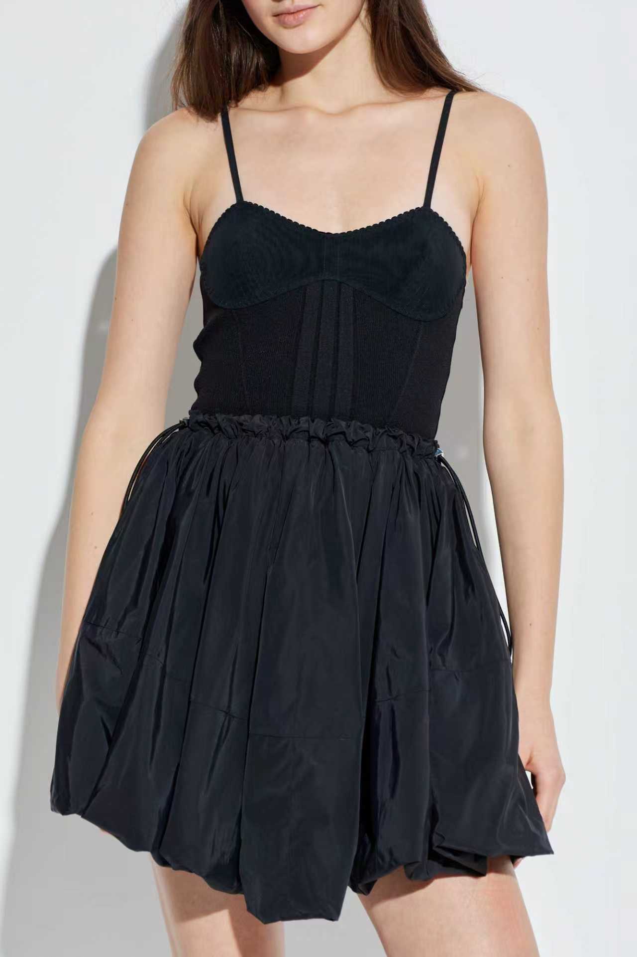 ❤️螺纹针织拼接吊带连衣裙！SML