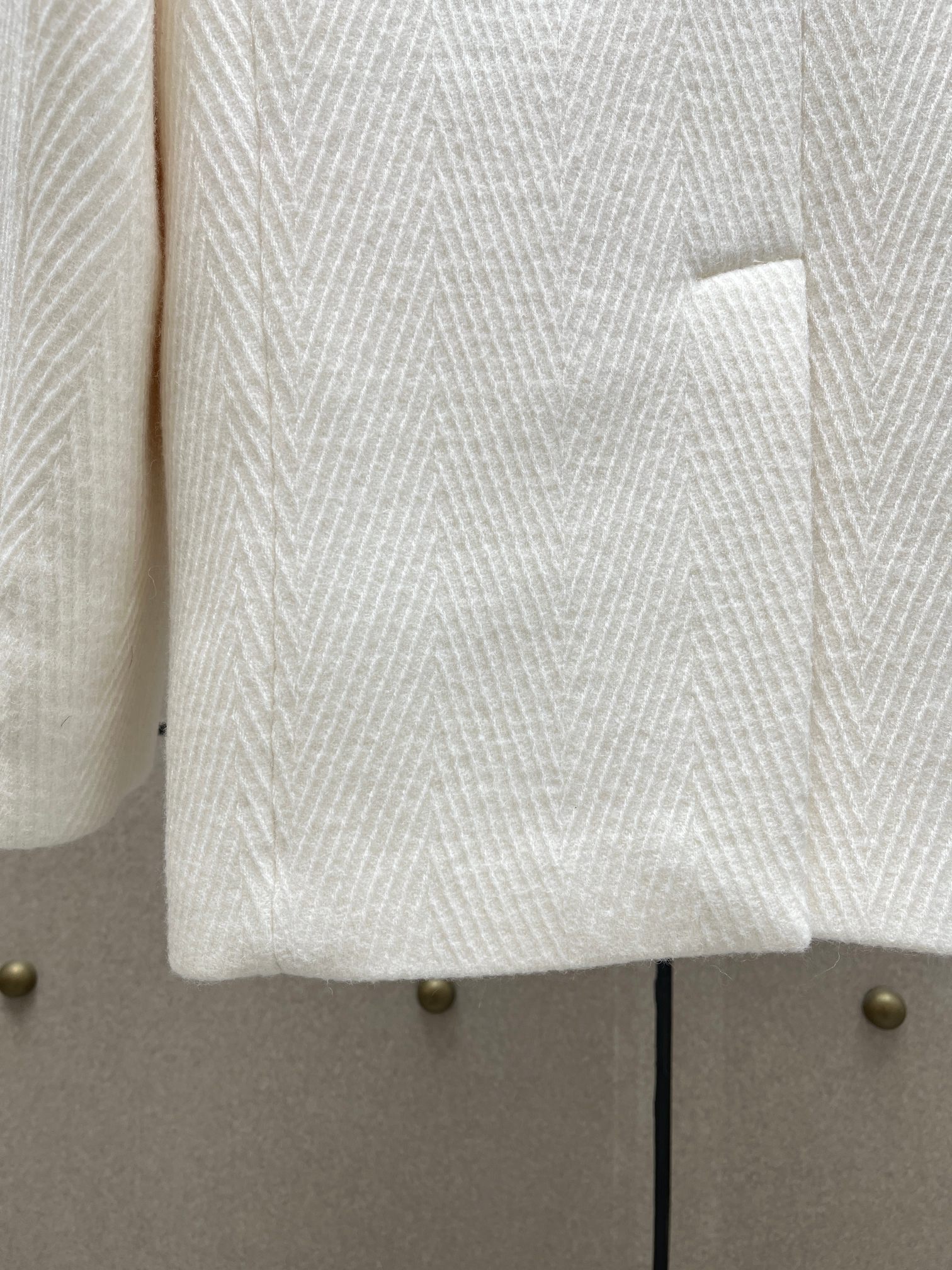 ❤️坑条羊毛翻领大西装！羊毛 宽松外套 SML