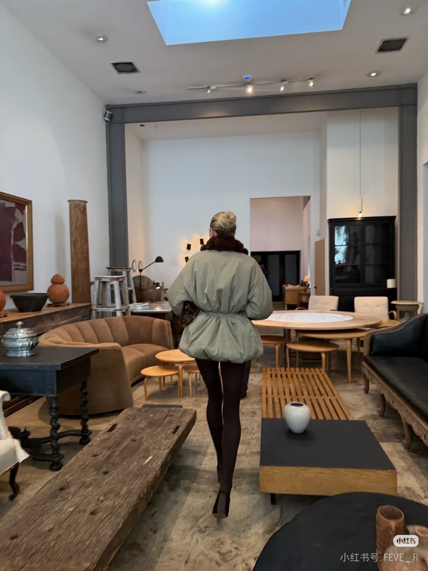 ❤️定制毛领系腰夹棉棉衣！棉 SML