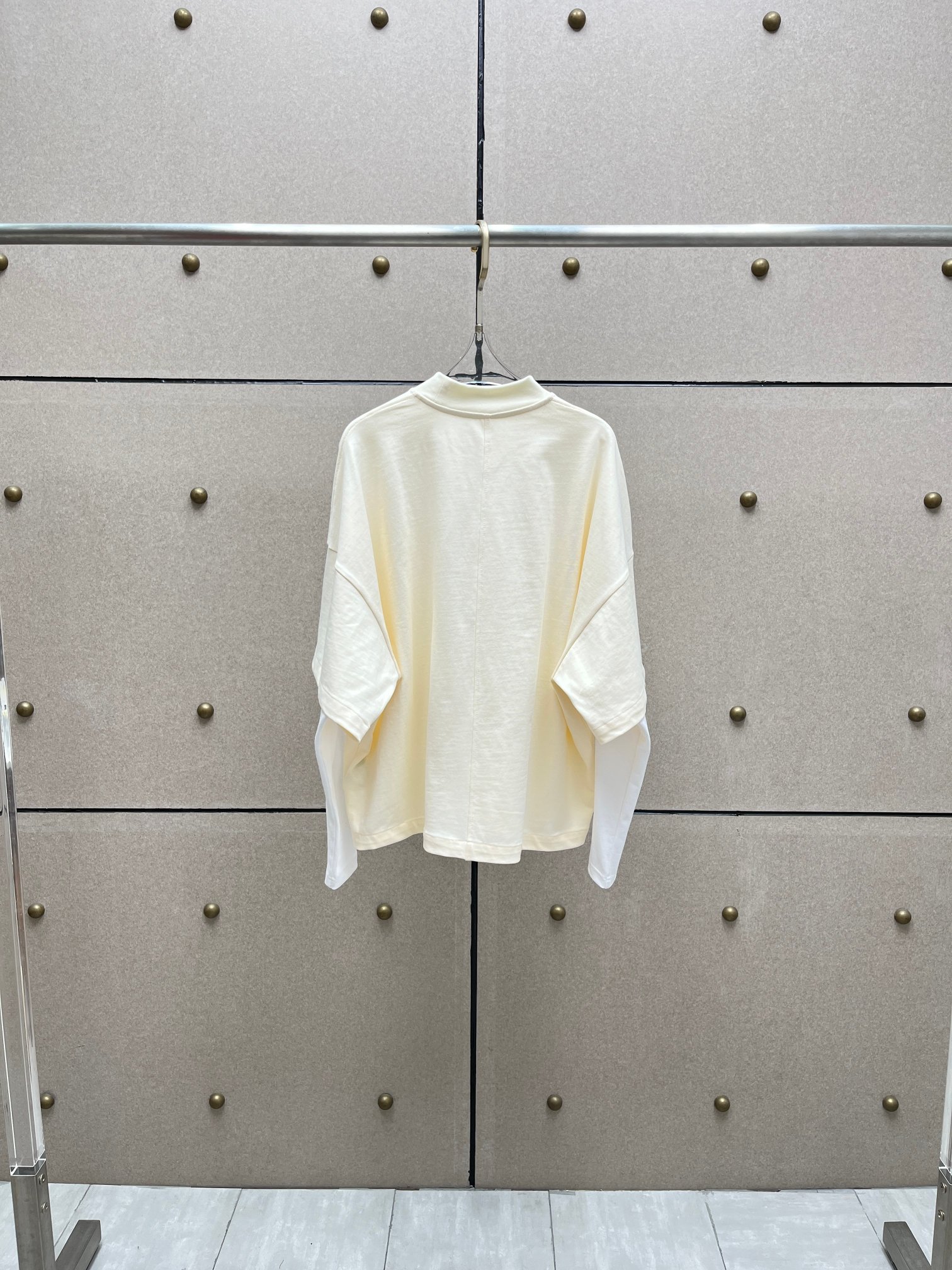 ❤️假两件套圆领上衣！棉 SML