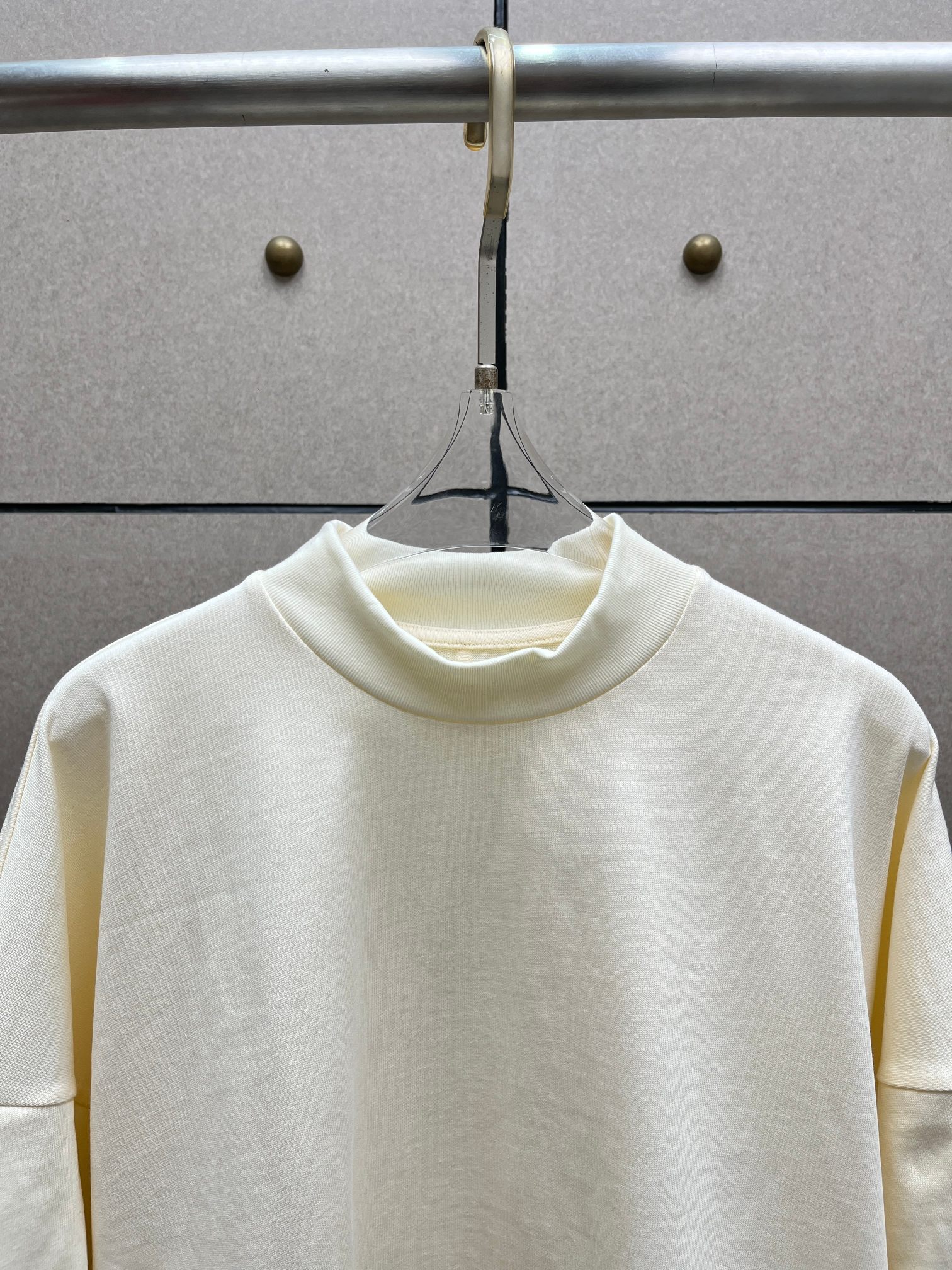 ❤️假两件套圆领上衣！棉 SML