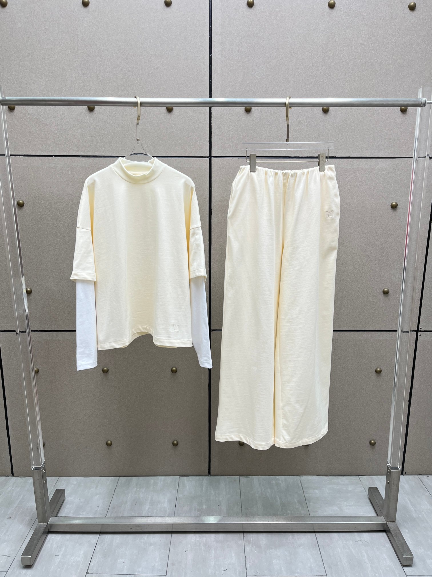 ❤️刺绣长裤！棉 SML