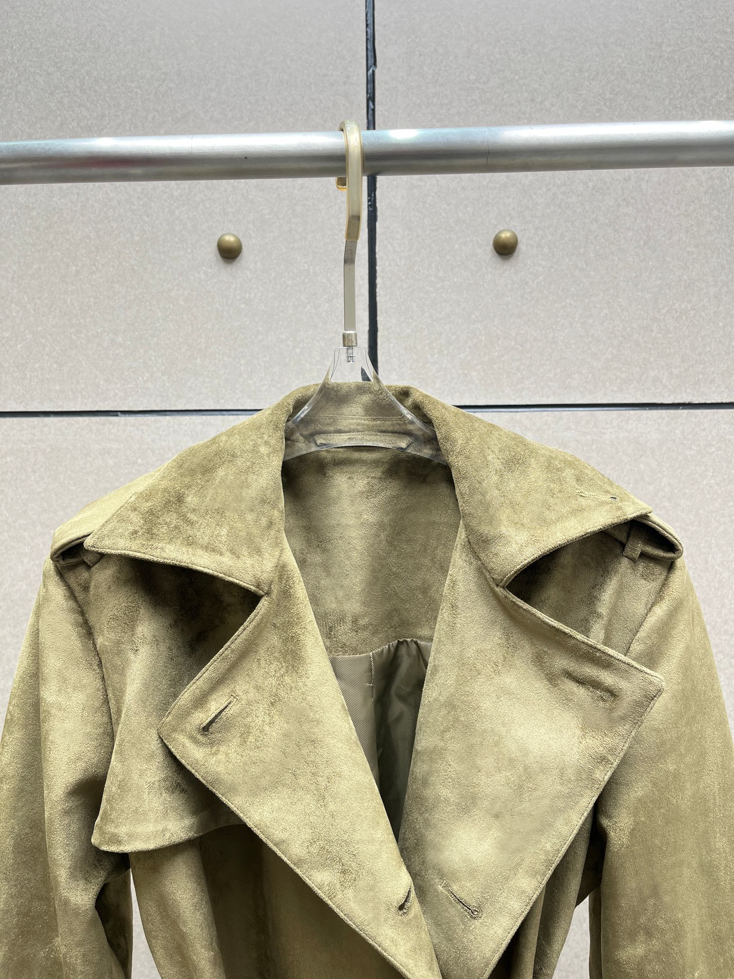 ❤️防麋皮长风衣！SML