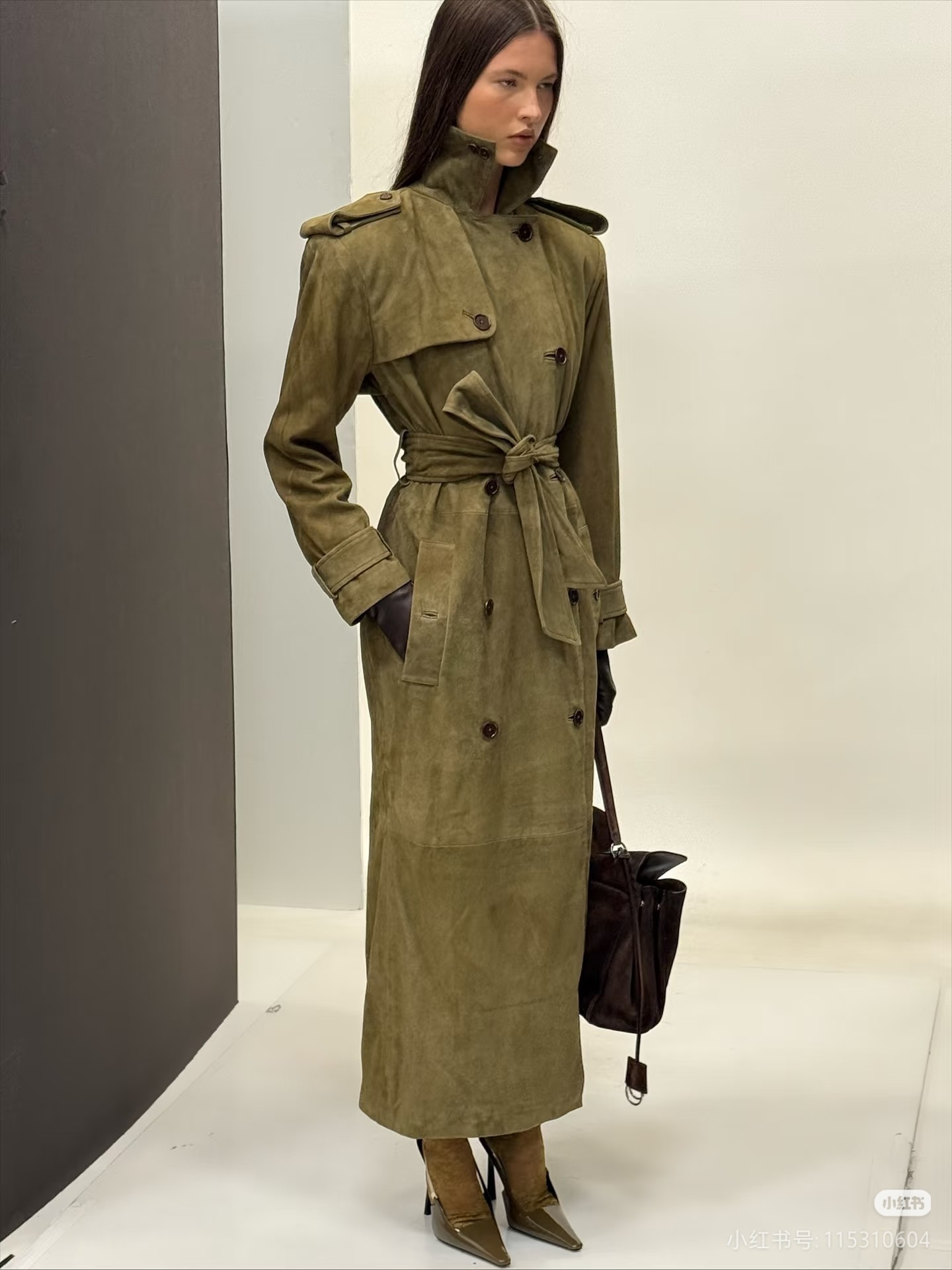 ❤️防麋皮长风衣！SML