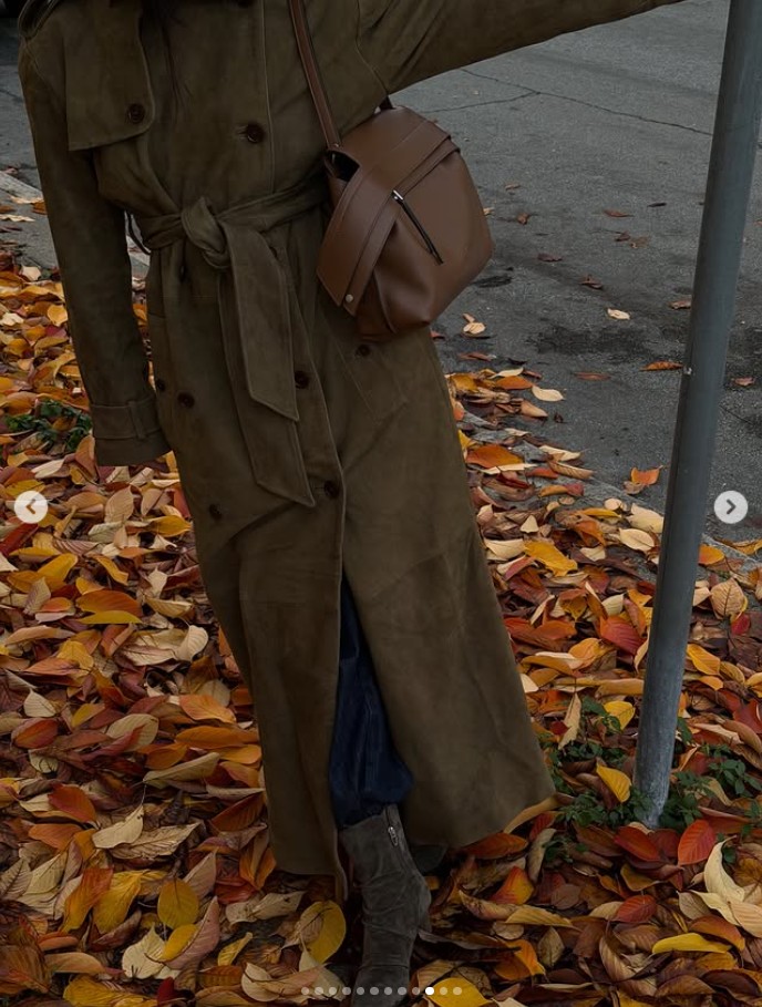 ❤️防麋皮长风衣！SML