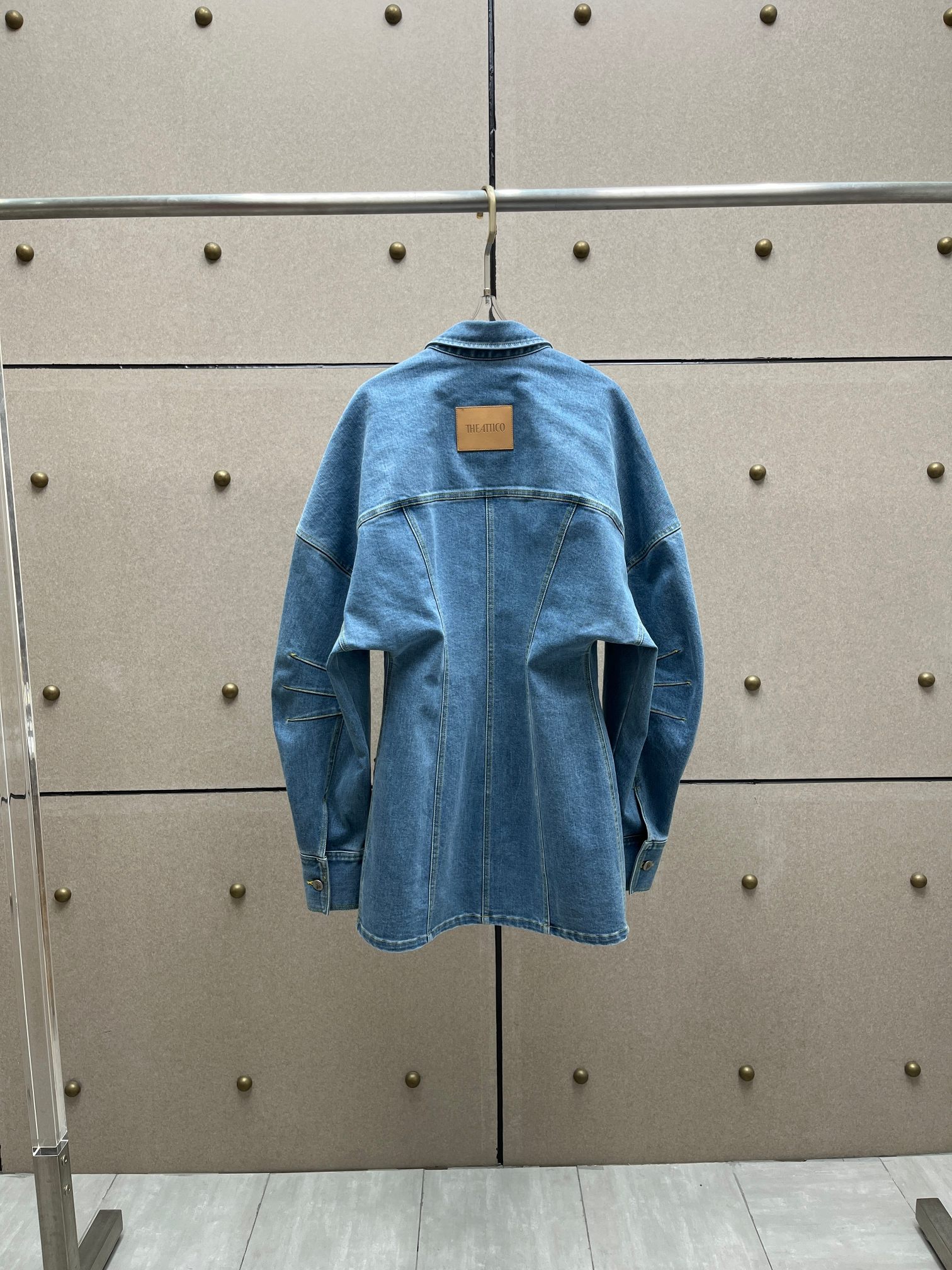 ❤️收腰牛仔外套连衣裙！棉 SML