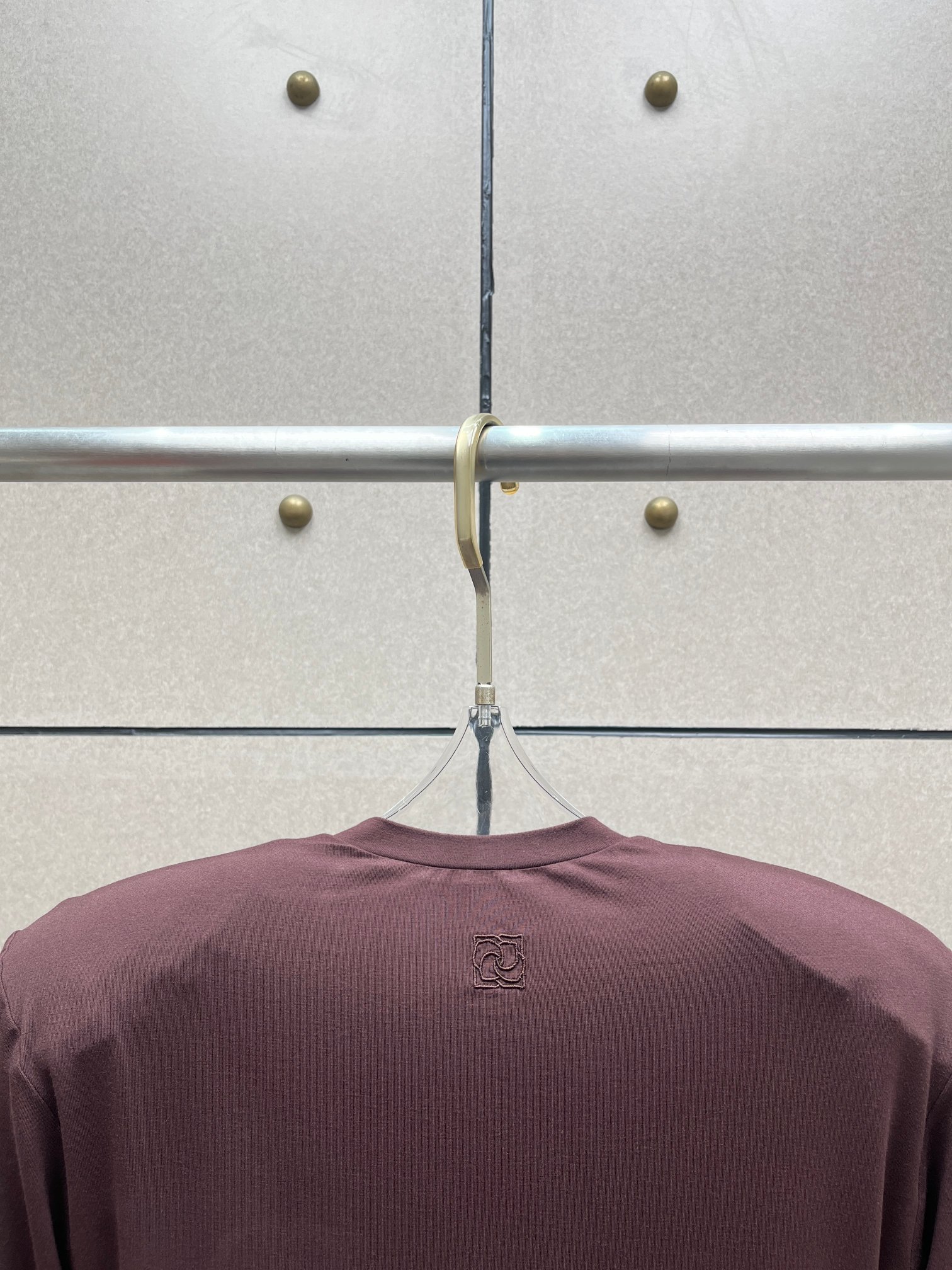 ❤️圆领垫肩刺绣连体衣！两色 SML