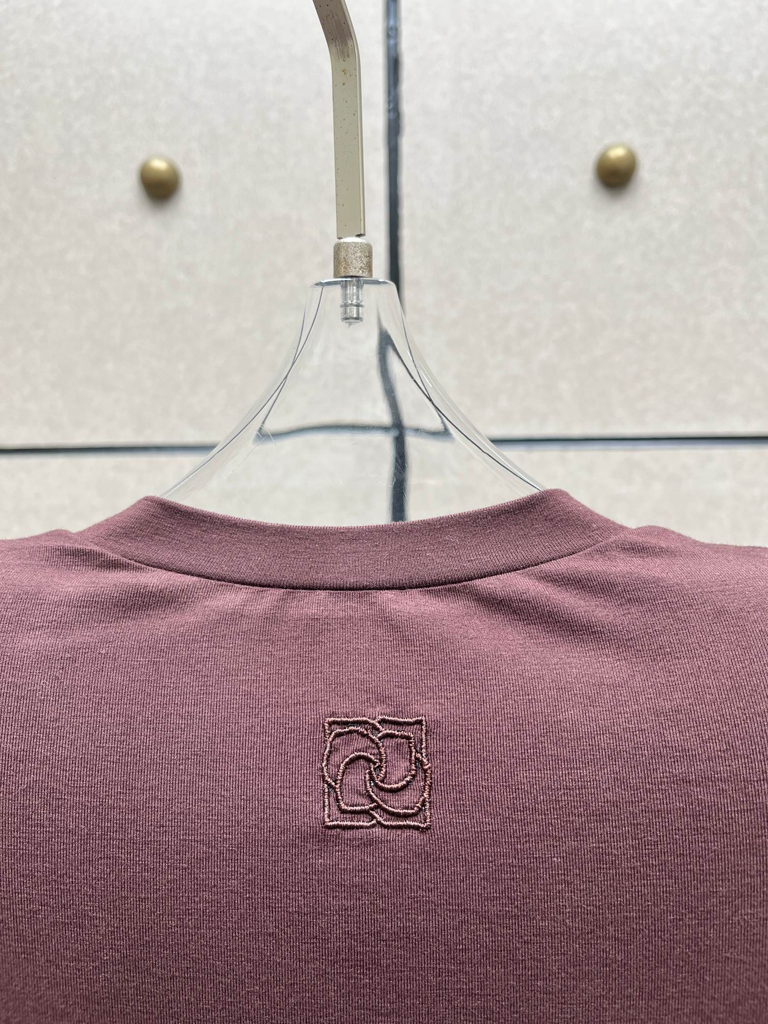 ❤️圆领垫肩刺绣连体衣！两色 SML