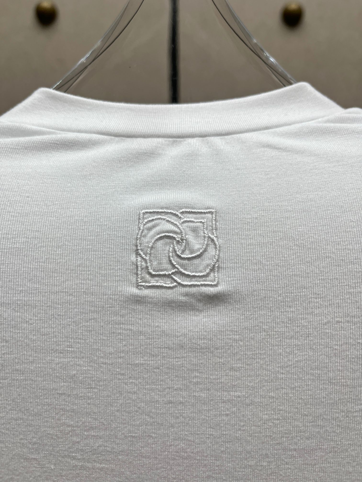 ❤️圆领垫肩刺绣连体衣！两色 SML