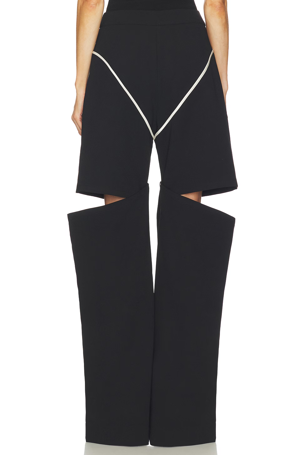 ❤️撞色白边长裤！棉 SML