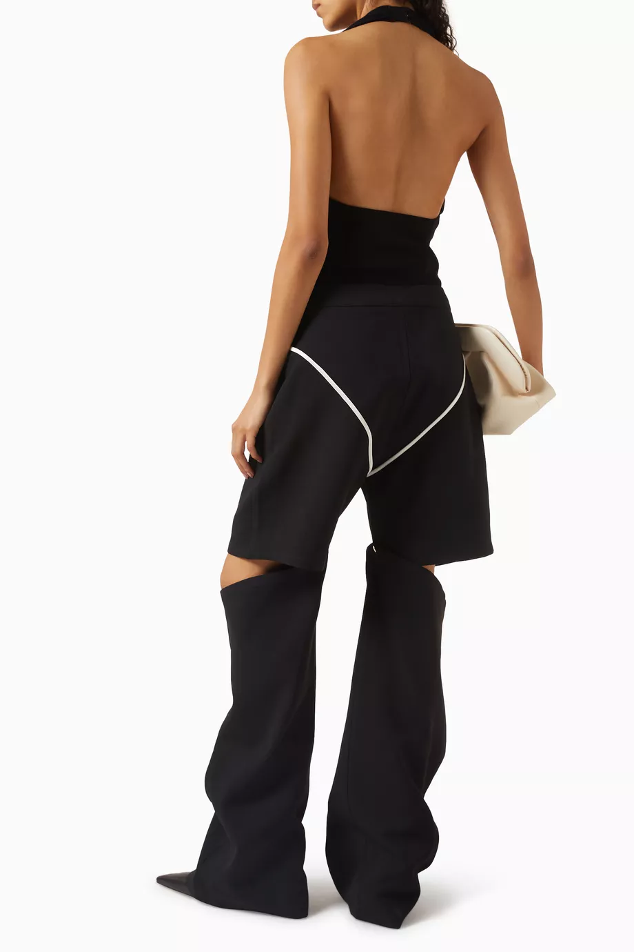 ❤️撞色白边长裤！棉 SML