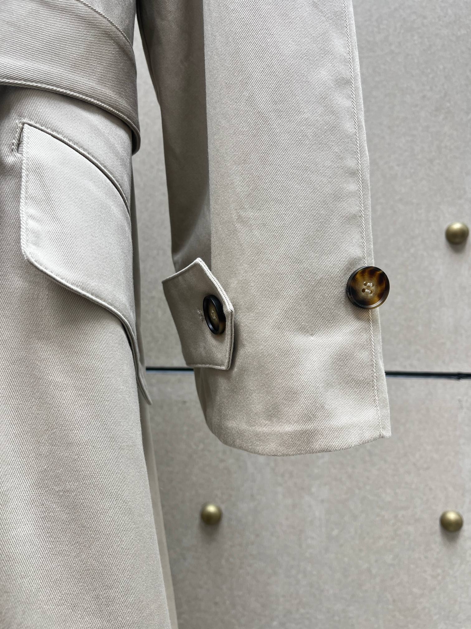 ❤️伞形大摆风衣！棉 两色 SML